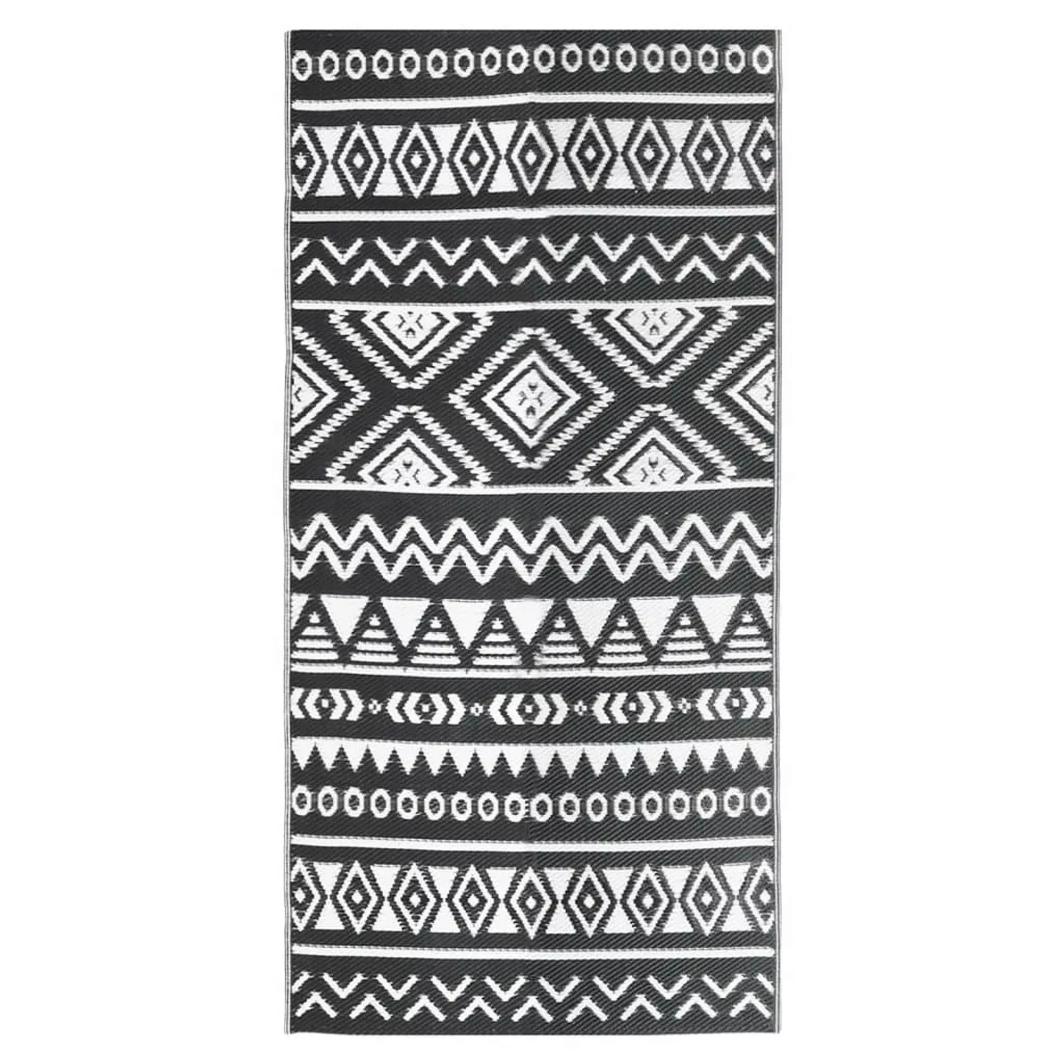 vidaXL Outdoorteppich Schwarz 80x150 Cm Pp 1085923 günstig online kaufen