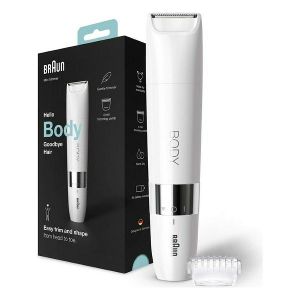 Braun Elektrokörperrasierer Mini Body-& Bikini-Trimmer BS1000, günstig online kaufen