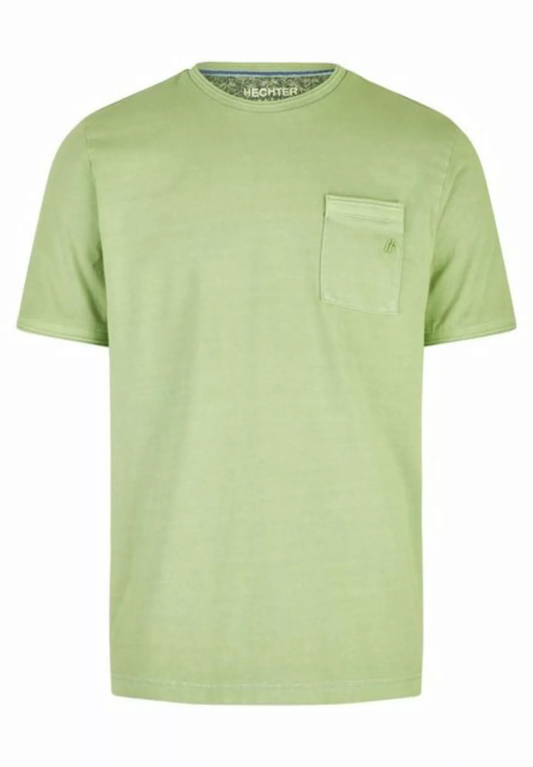 HECHTER PARIS T-Shirt mit Kontrastmuster innen am Ausschnitt günstig online kaufen