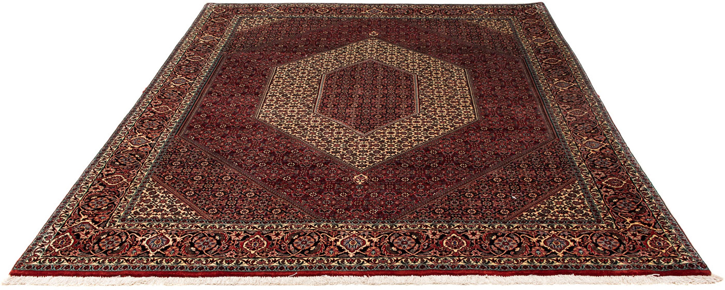 morgenland Orientteppich »Perser - Bidjar - 238 x 196 cm - dunkelrot«, rech günstig online kaufen