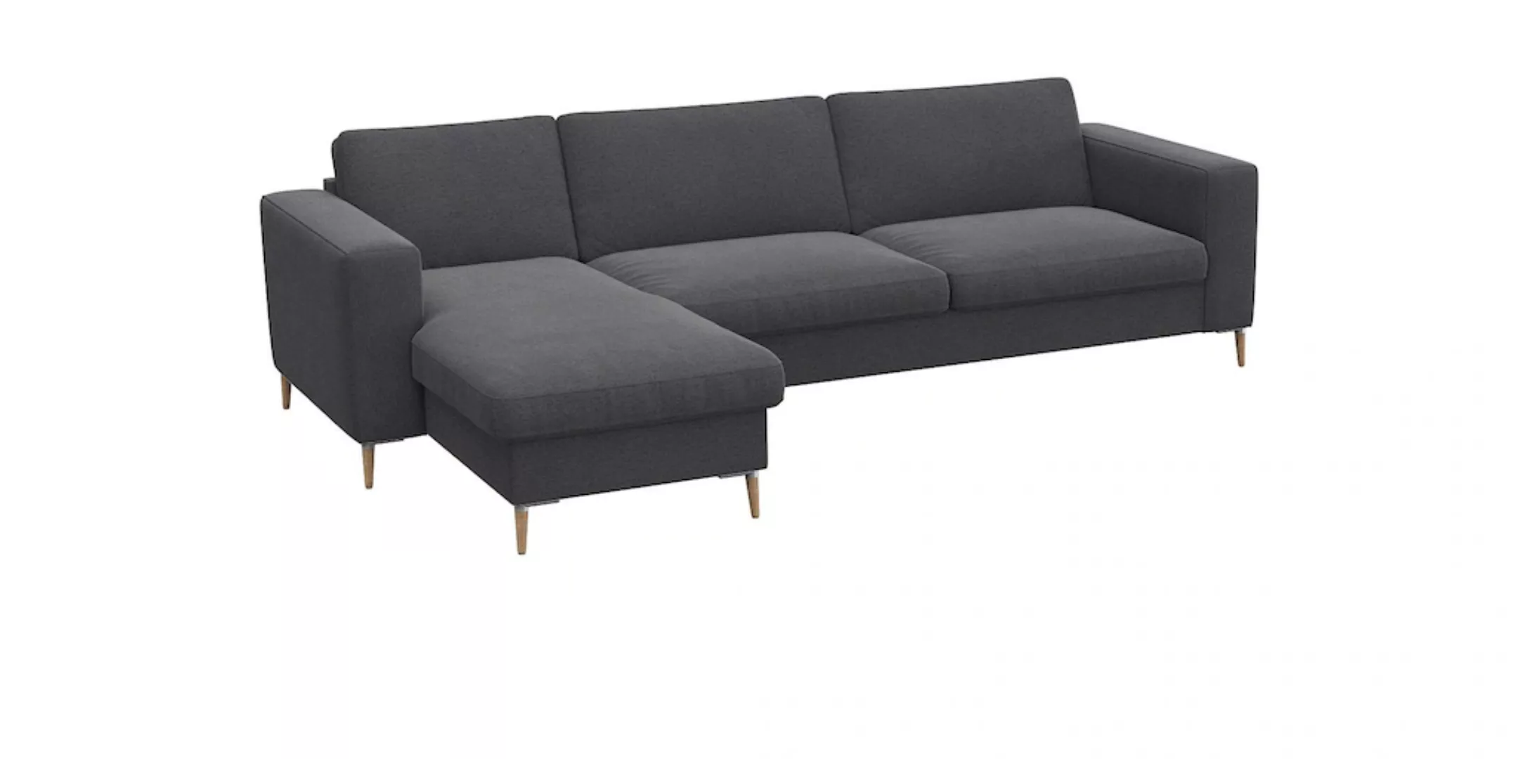 FLEXLUX Ecksofa "Fiore, super Sitzkomfort durch Kaltschaum im Sitz, L-Form" günstig online kaufen