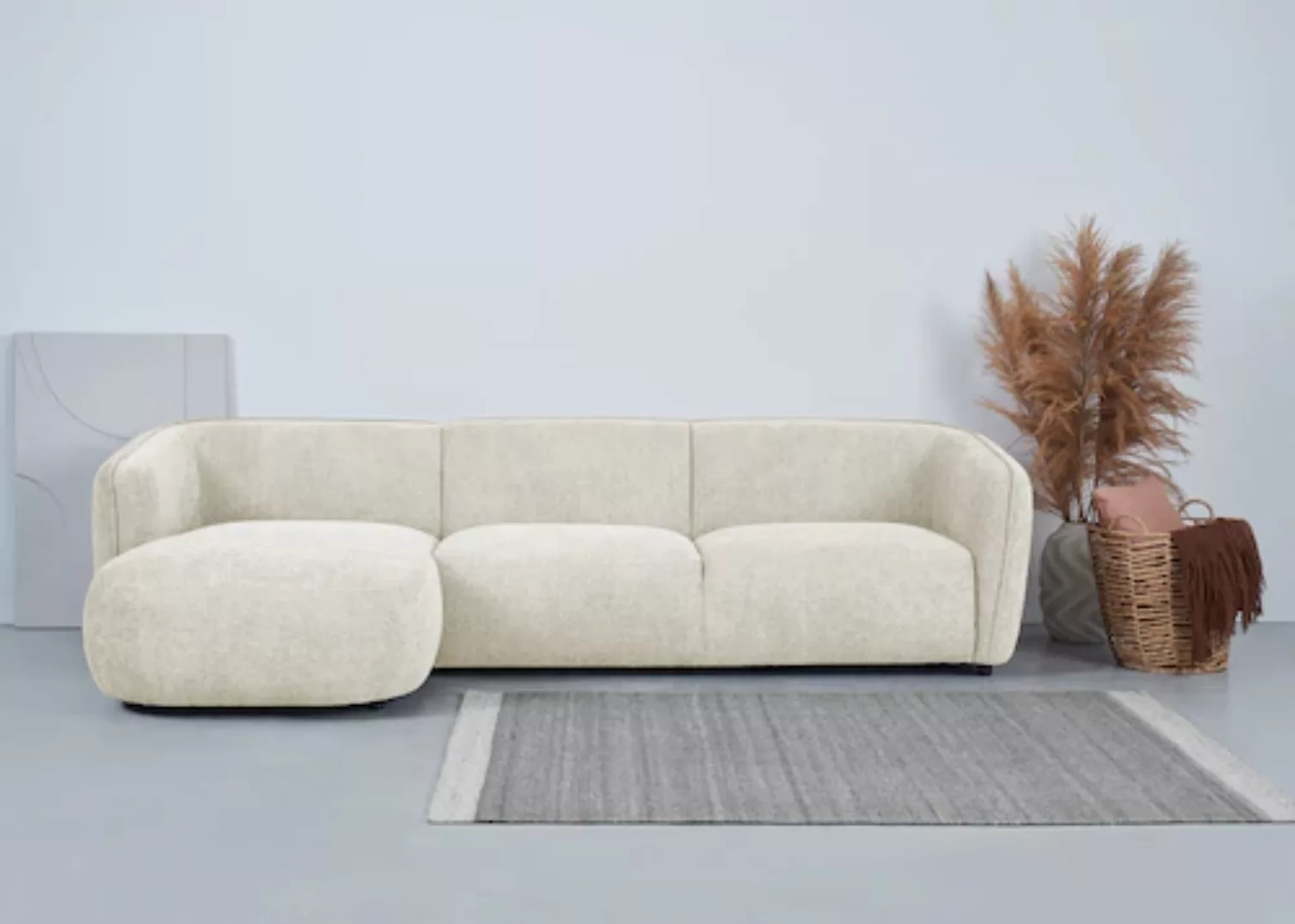 andas Ecksofa "Ostrup", schlichtes modernes Design, in verschiedenen Farben günstig online kaufen