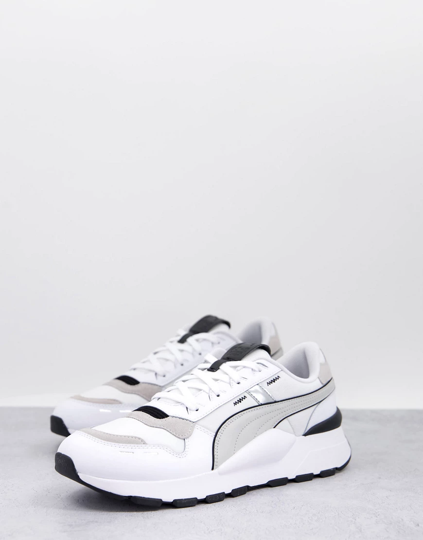 Puma – RS 2.0 Futura – Sneaker in Weiß und Grau günstig online kaufen
