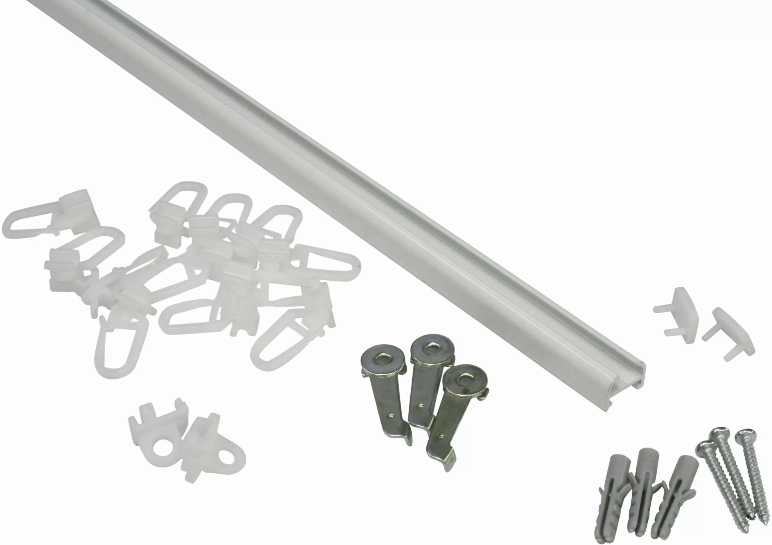 GARDINIA Gardinenschiene Aluminiumschiene, Ø 13 mm, günstig online kaufen