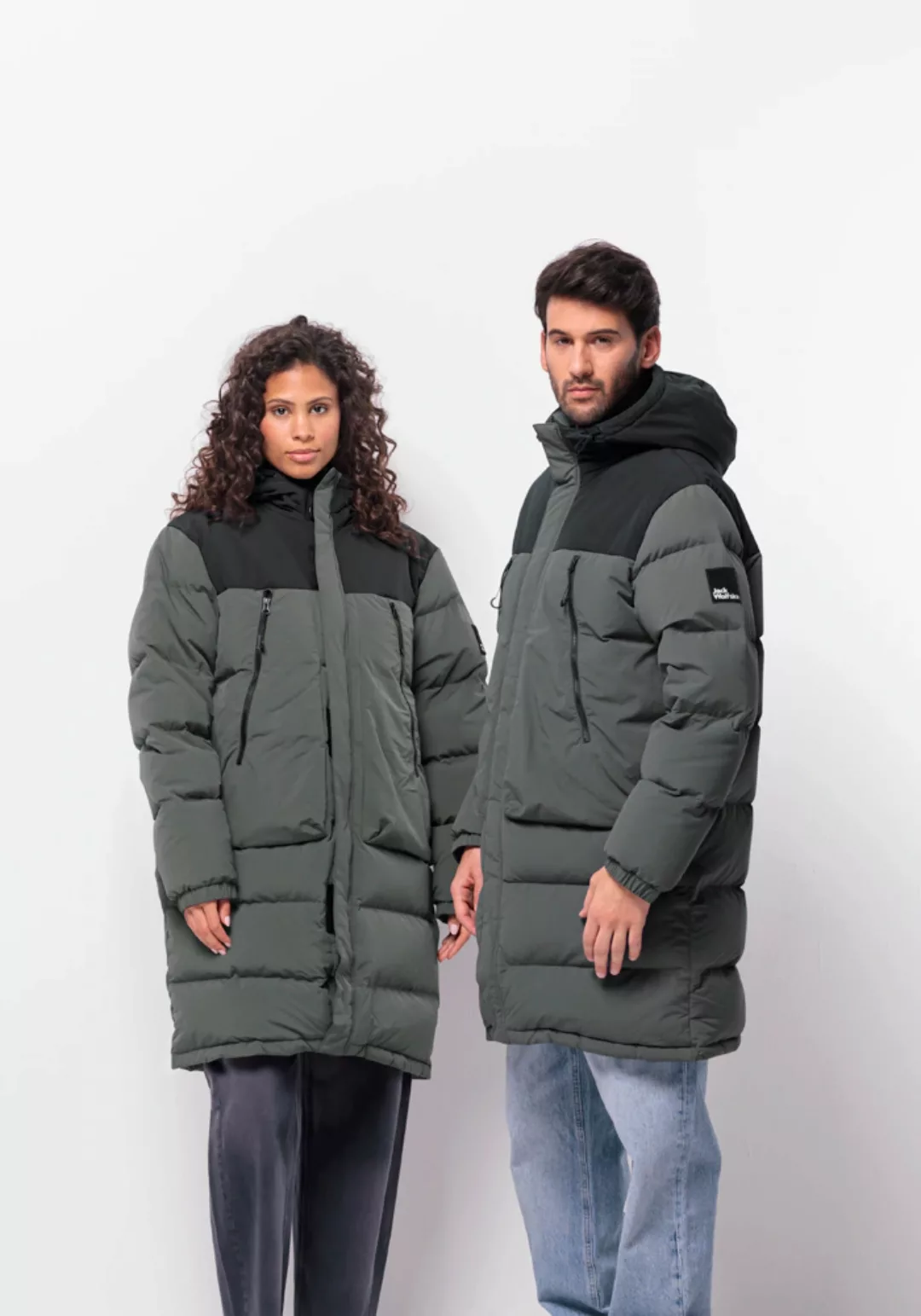 Jack Wolfskin Daunenjacke "DELLBRUECK LONG JKT", mit Kapuze günstig online kaufen