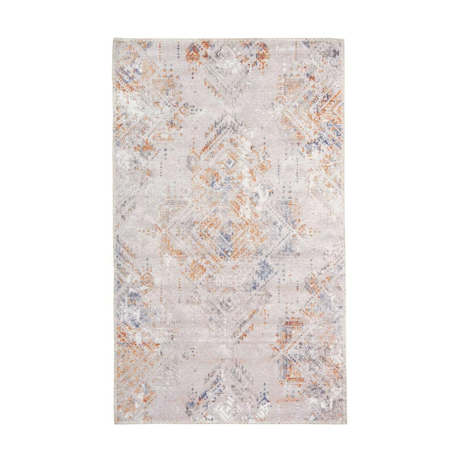 MeGusta Flachflor Teppich Modern Creme Bedruckter FlachflorTeppich 120 x 18 günstig online kaufen