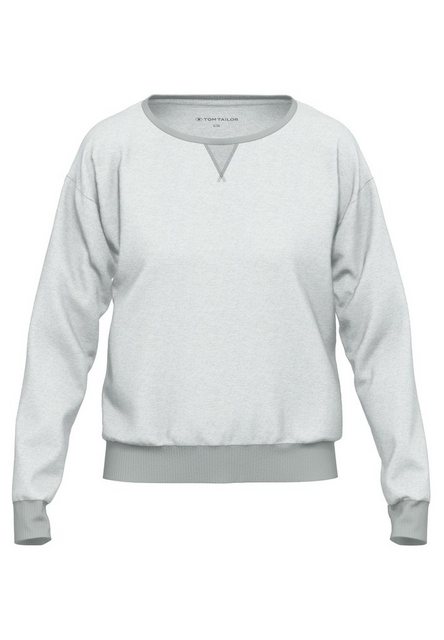 TOM TAILOR Sweatshirt, in melierter Optik, legere Passform günstig online kaufen