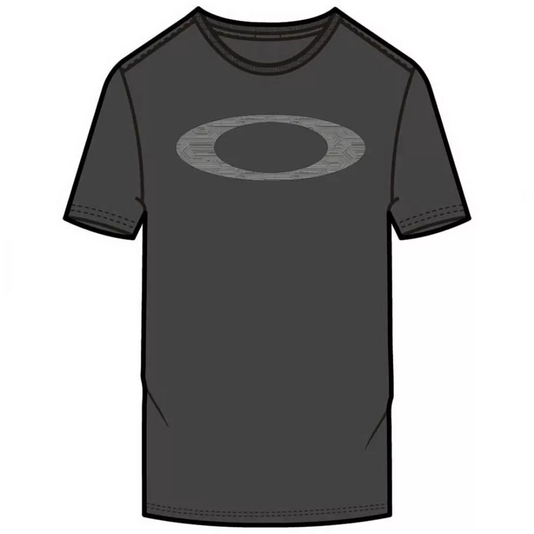 Oakley Apparel Embossed Ellipse Kurzärmeliges T-shirt S Blackout günstig online kaufen
