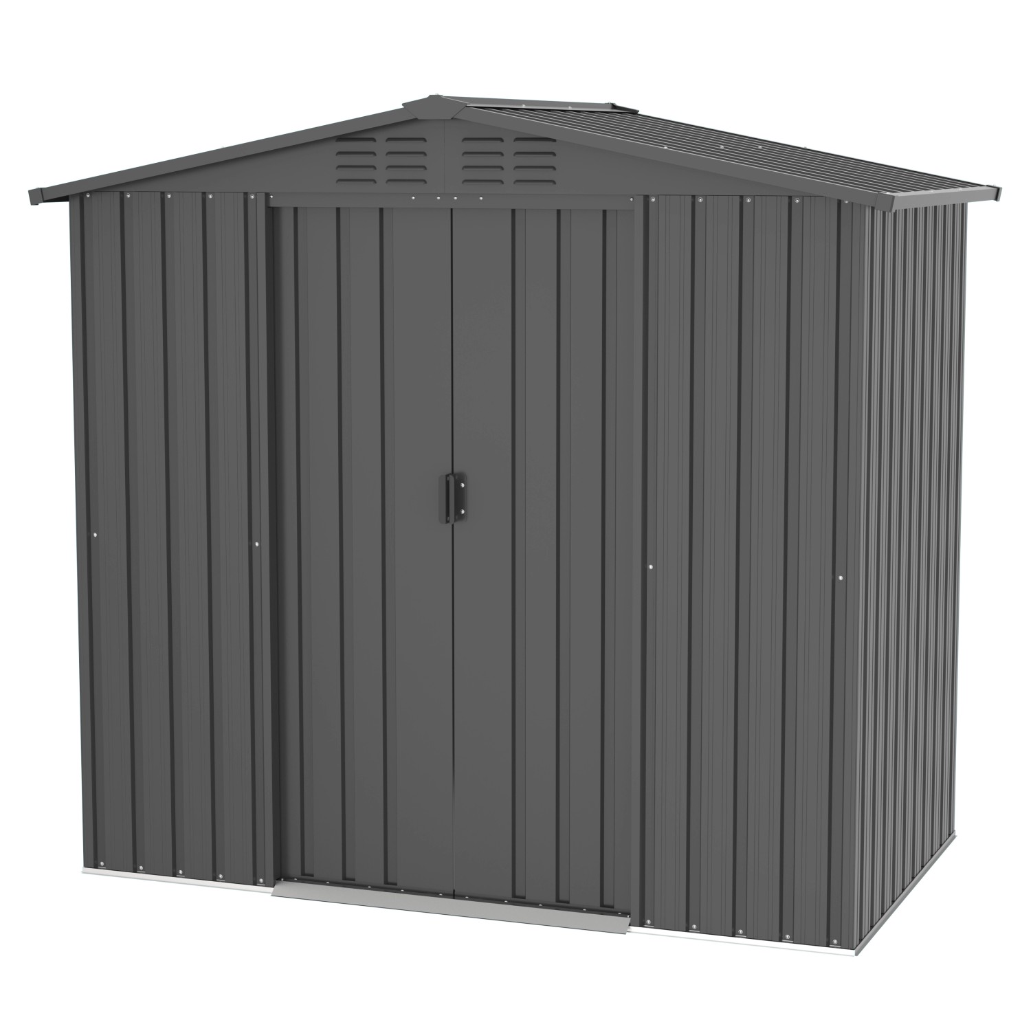 Tepro Metallgerätehaus Flex Shed Medium 201,8 cm x 182,5 cm x 118,6 cm Anth günstig online kaufen