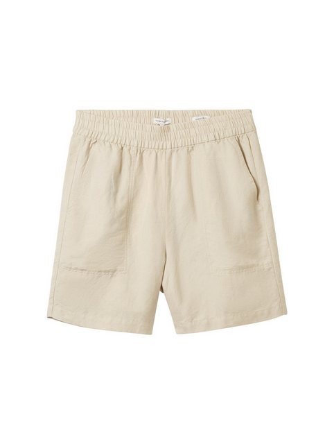 TOM TAILOR Bermudas Bermuda mit Leinen günstig online kaufen