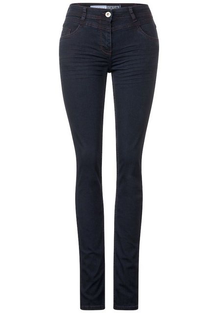 Cecil Bequeme Jeans Cecil / Da.Jeans / Style NOS Toronto Blue Black günstig online kaufen