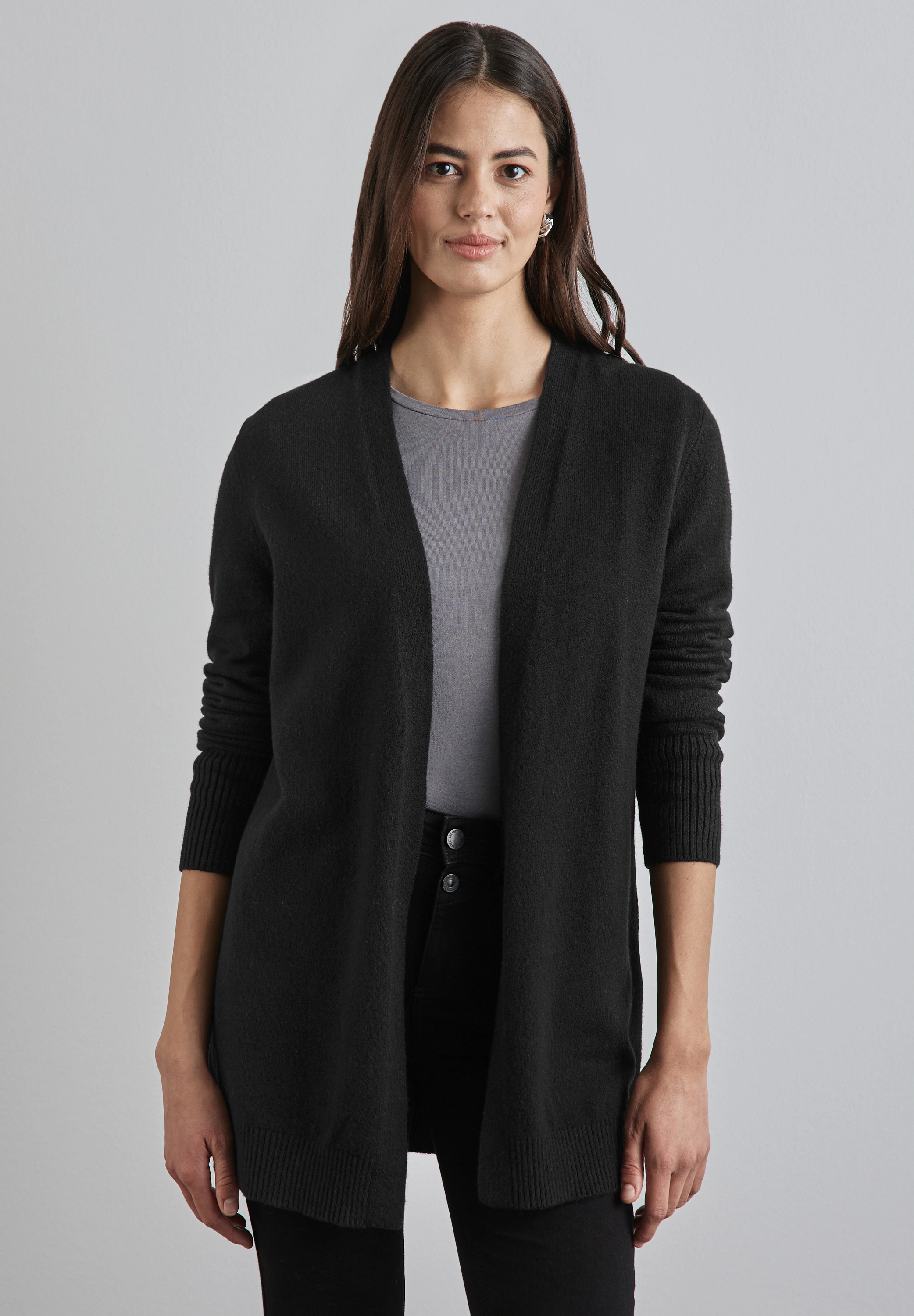 STREET ONE Cardigan, im soften Baumwoll-Mix günstig online kaufen