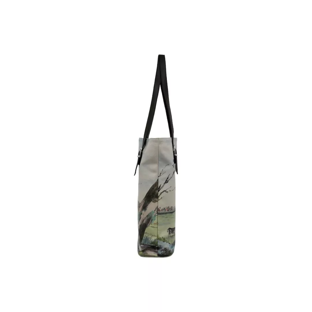 DOGO Umhängetasche "Damen Tall Bag Birds Of The Castle Vegan Damen Handtasc günstig online kaufen