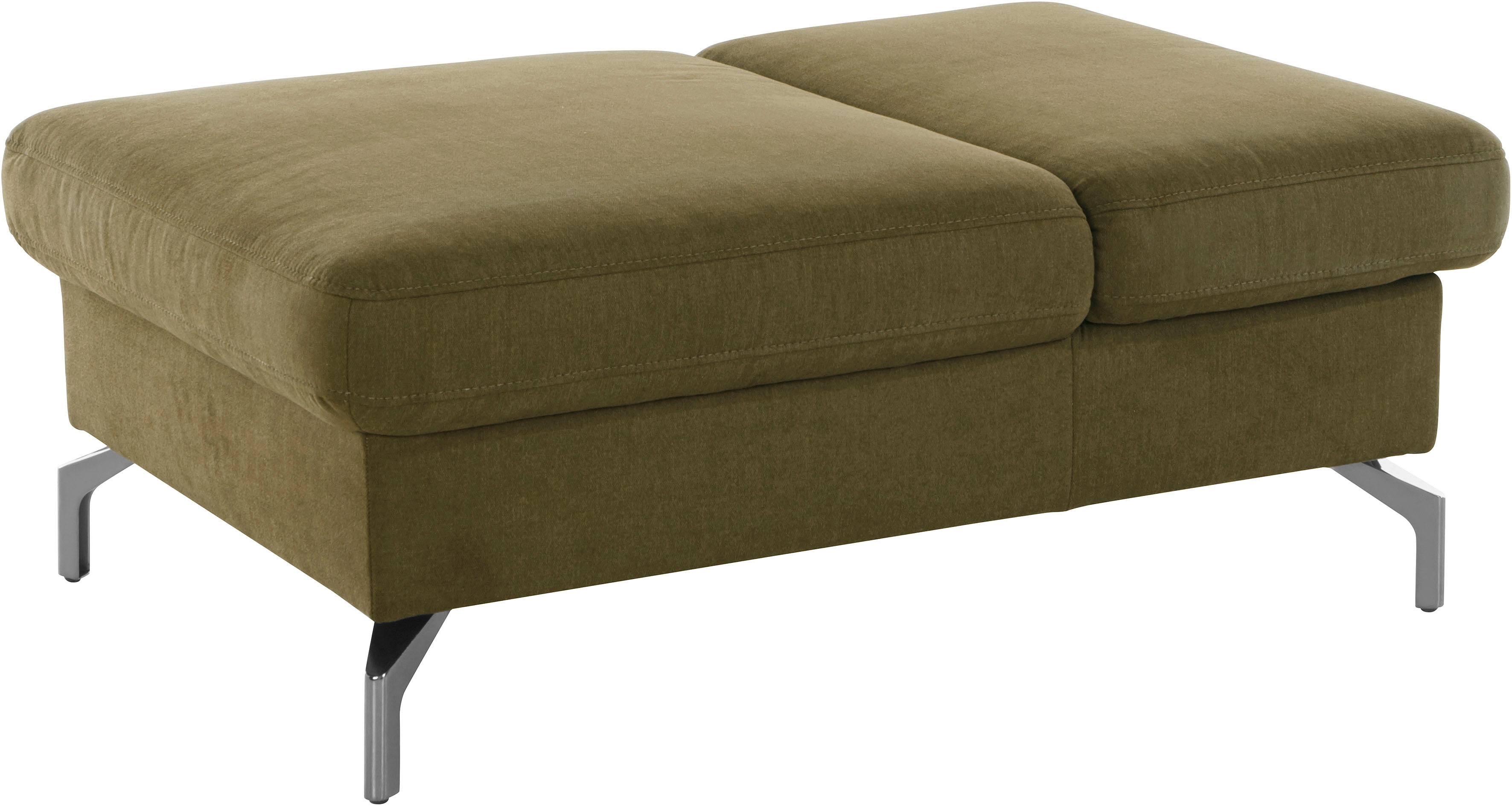 sit&more Hocker "Brisbane", Fußhöhe 15 cm, mit Federkern und Klappfunktion günstig online kaufen