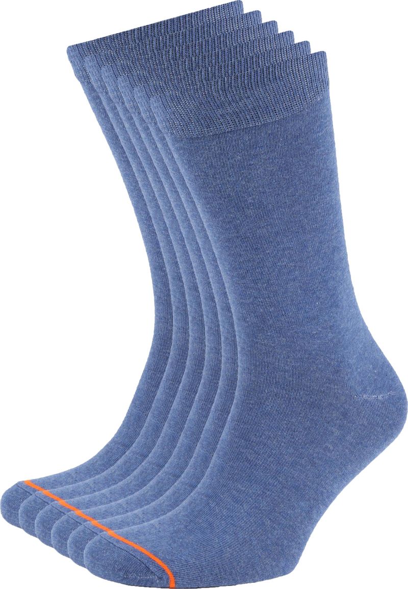 Suitable Socken 6 Paare Bio Indigo-Blau - Größe 42-46 günstig online kaufen