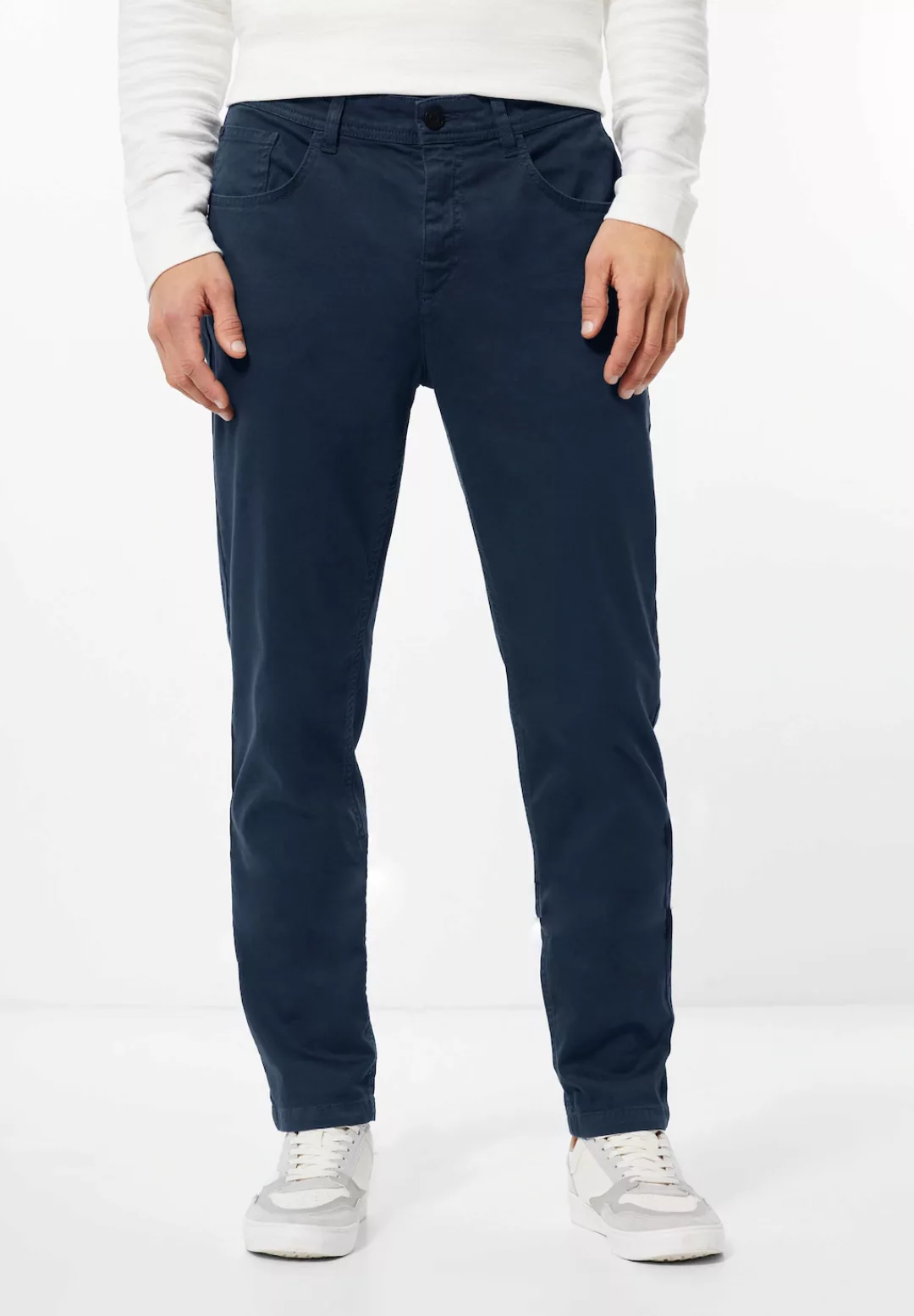 STREET ONE MEN Stoffhose, 5-Pocket-Style günstig online kaufen