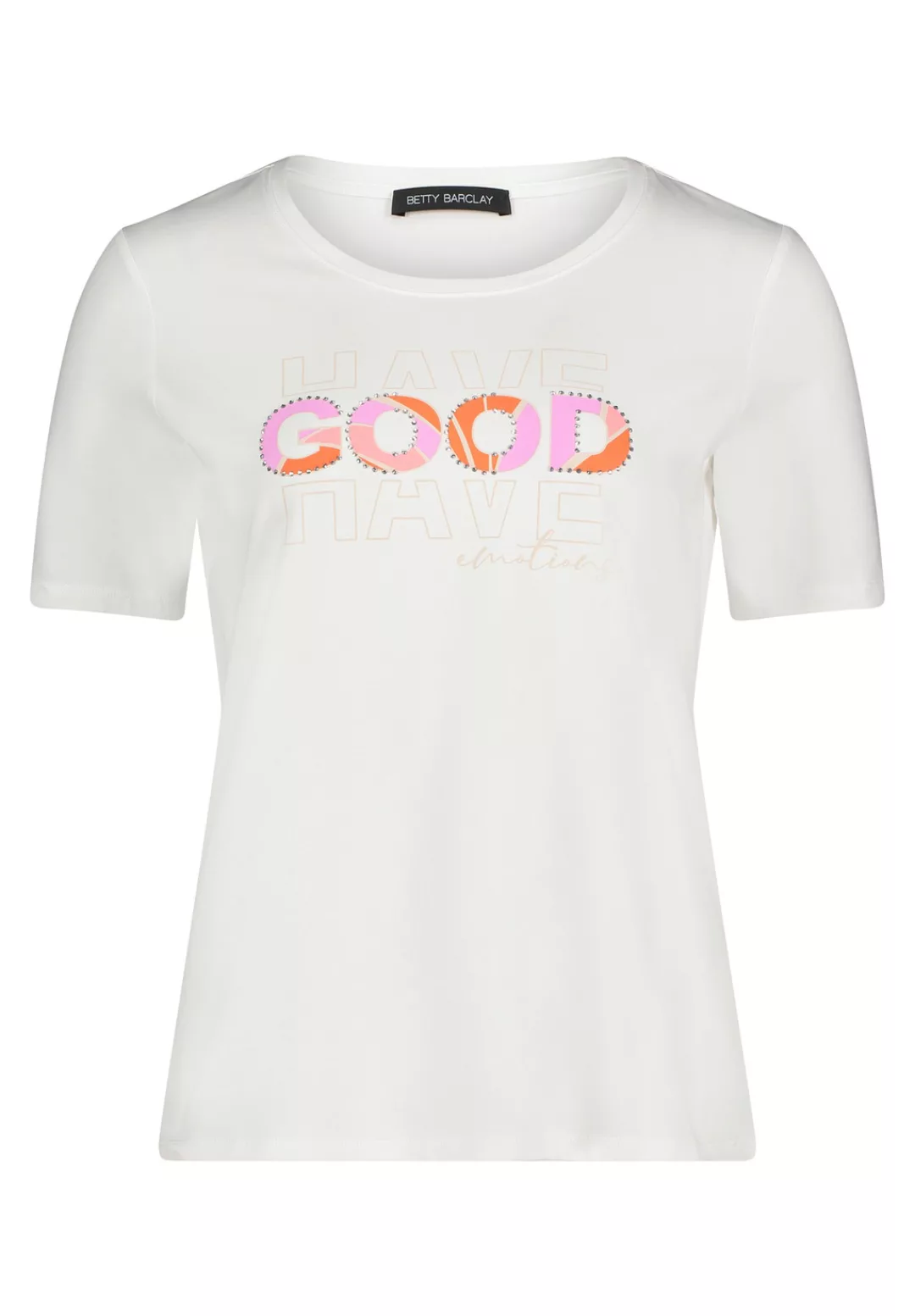 Betty Barclay Kurzarmshirt "Betty Barclay Damen Basic Shirt mit Aufdruck", günstig online kaufen