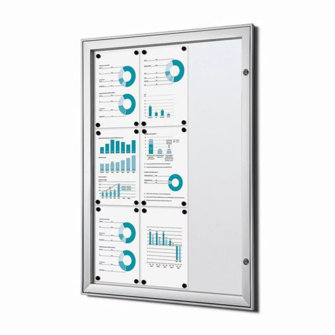 Showdown Displays Hängevitrine für Innen und Außen SCS - 9x DIN A4 - B1 gep günstig online kaufen