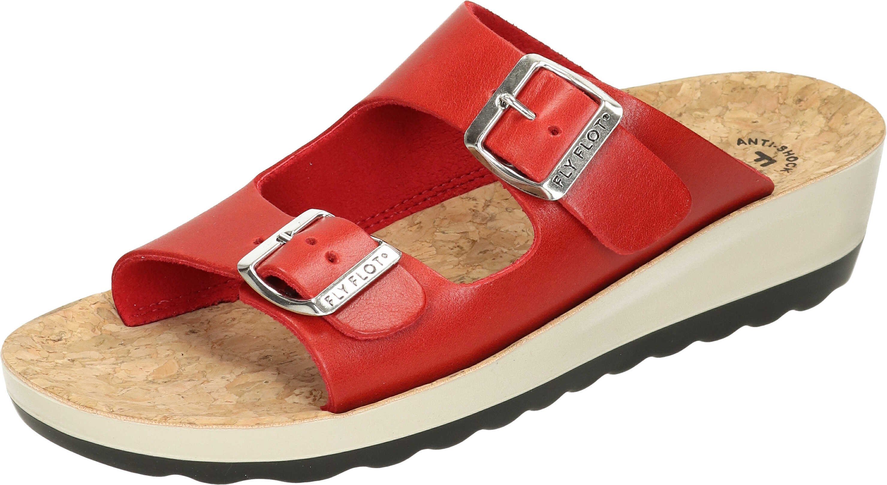 Fly Flot Pantoletten Pantolette aus echtem günstig online kaufen