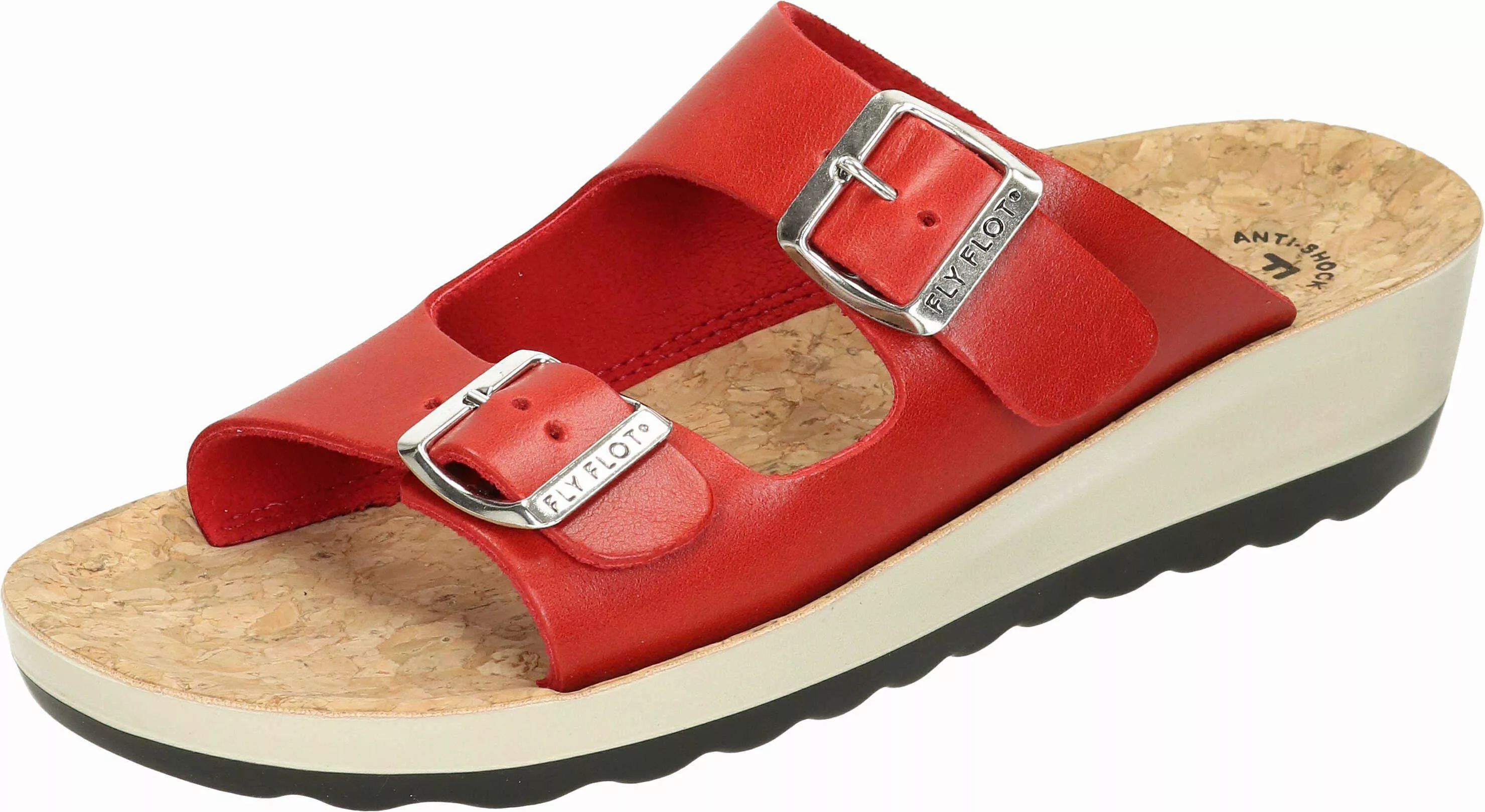 Fly Flot Pantoletten Pantolette aus echtem günstig online kaufen