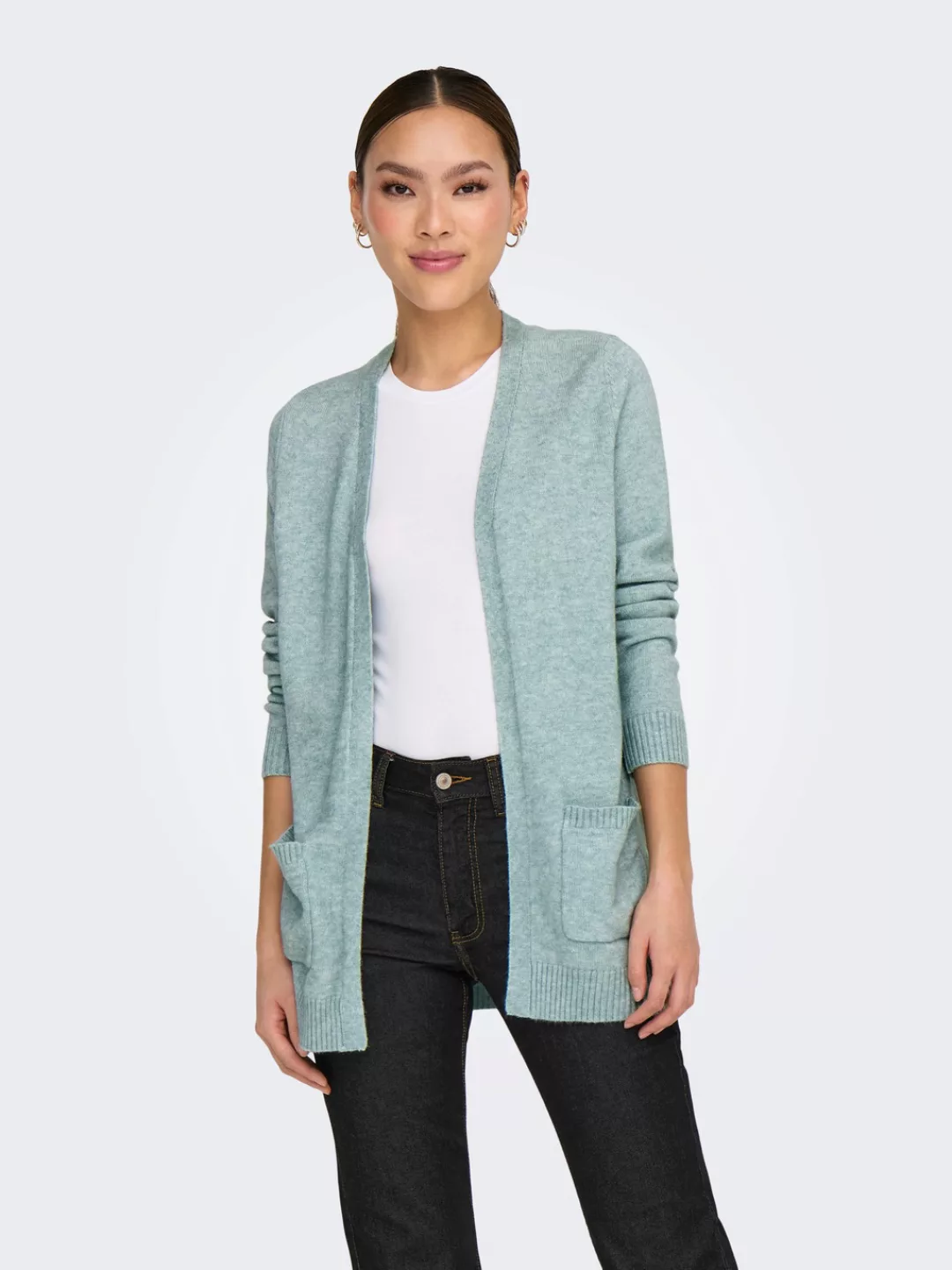 ONLY Strickjacke "ONLLESLY L/S OPEN CARDIGAN KNT NOOS" günstig online kaufen