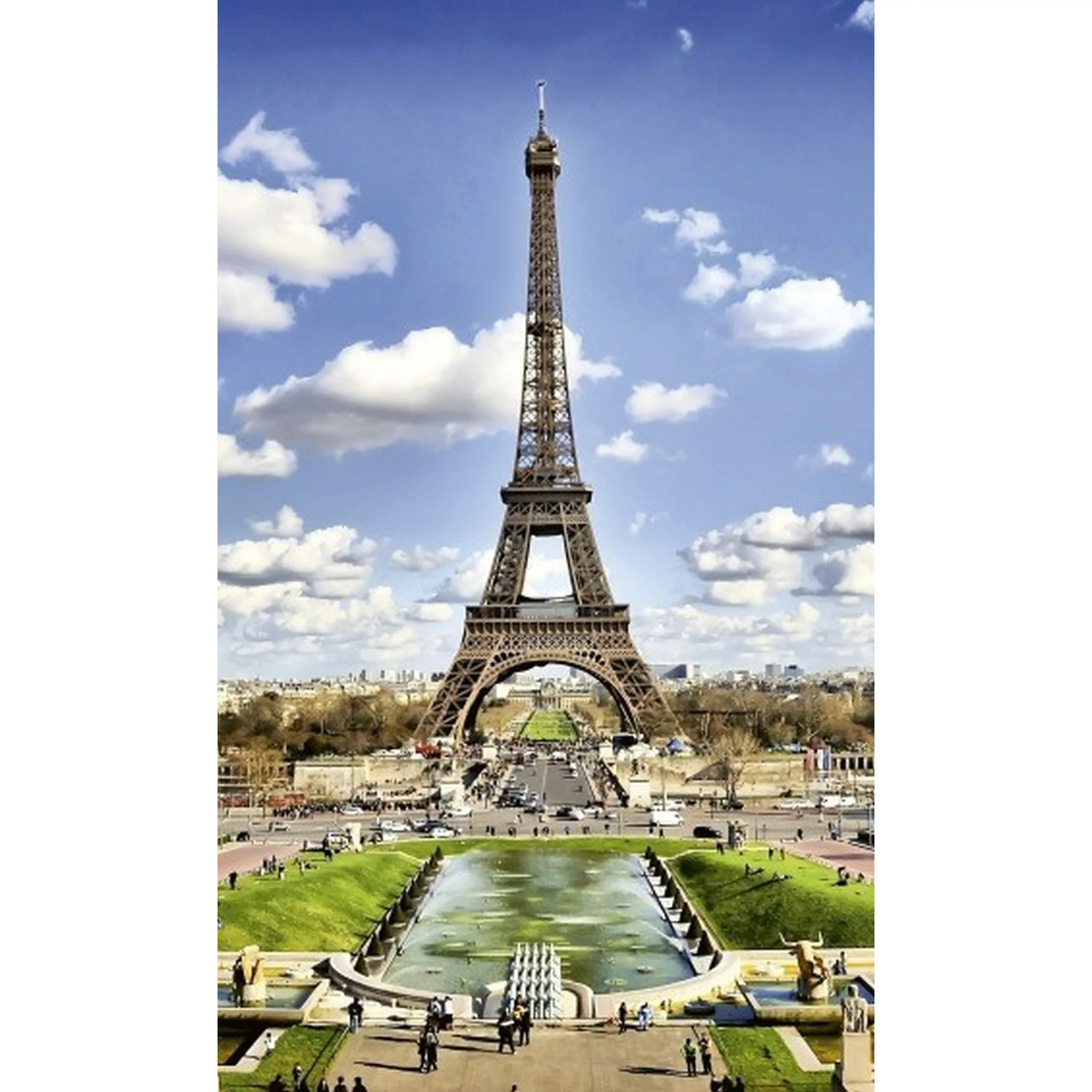 Fototapete PARIS | MS-2-0025 | Blau | Digitaldruck auf Vliesträger günstig online kaufen