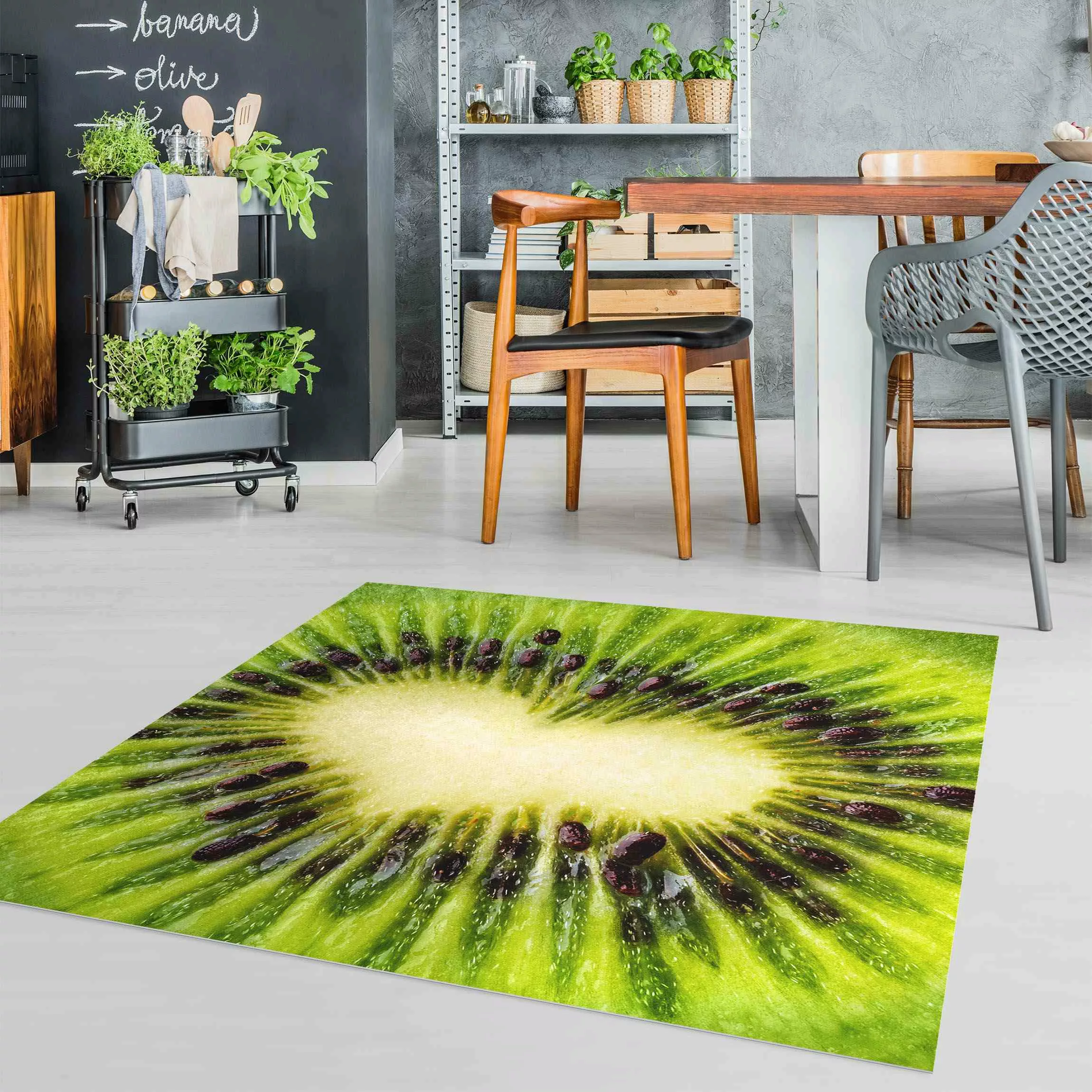 Vinyl-Teppich Kiwi Heart günstig online kaufen