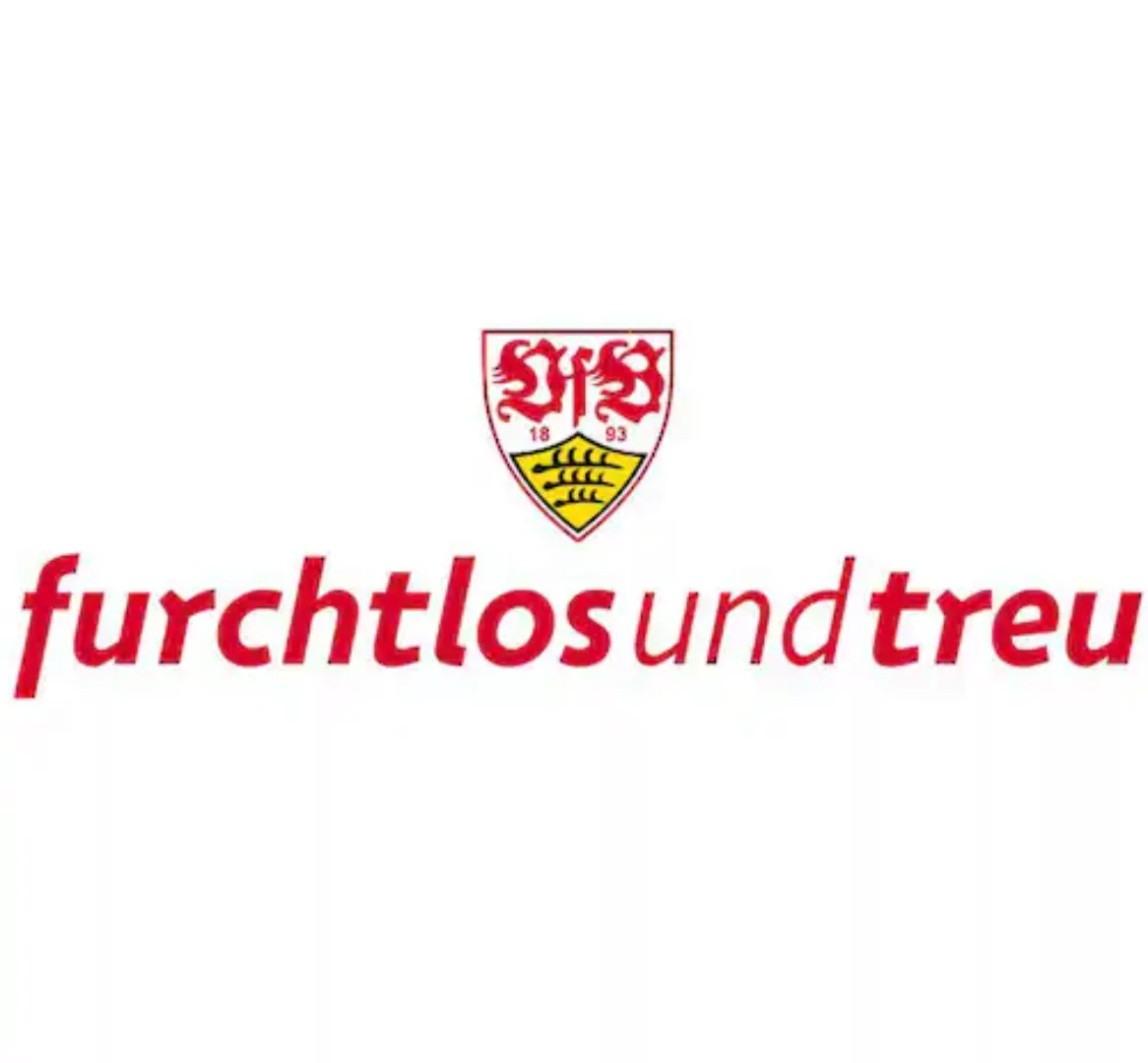 Wall-Art Wandtattoo »Fußball VfB Stuttgart Logo« günstig online kaufen