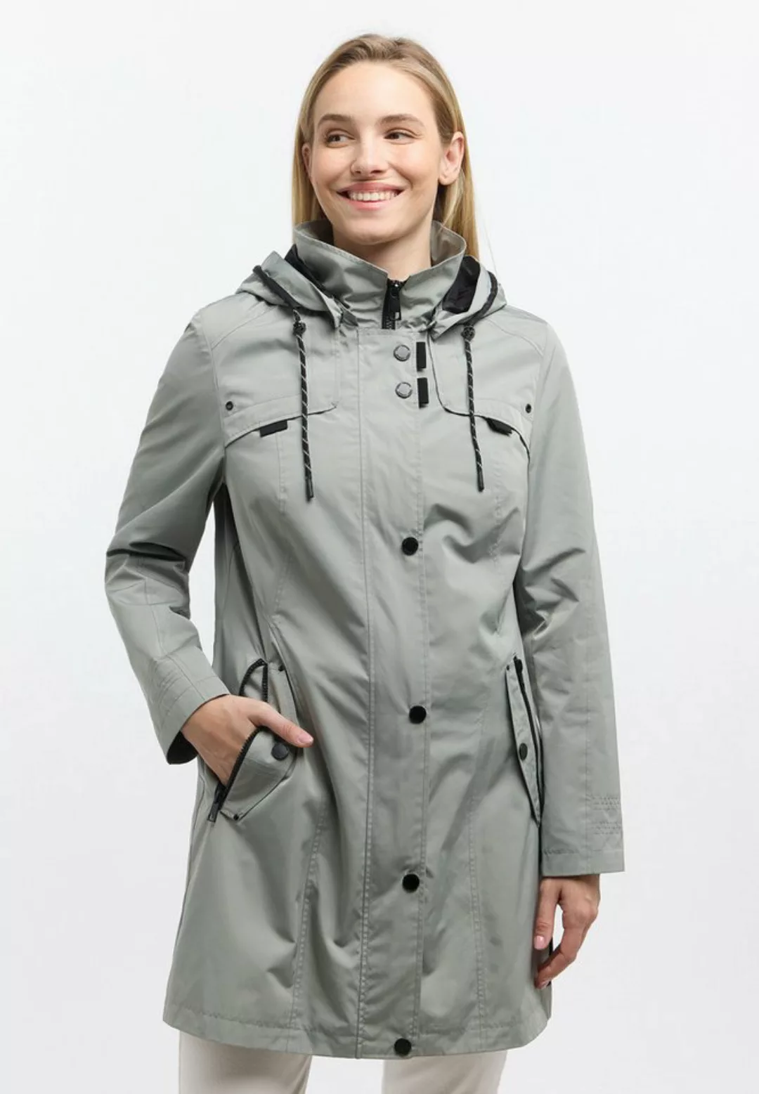 Barbara Lebek Outdoorjacke mit 2-Wege-Reißverschluss günstig online kaufen