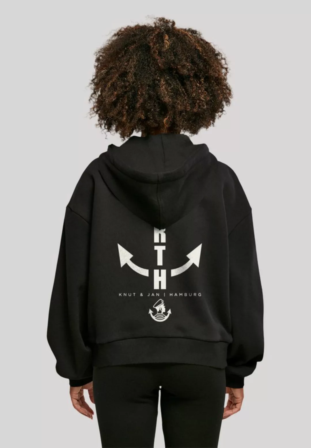 F4NT4STIC Kapuzenpullover "North Anchor with Ladies Organic Oversized Hoody günstig online kaufen