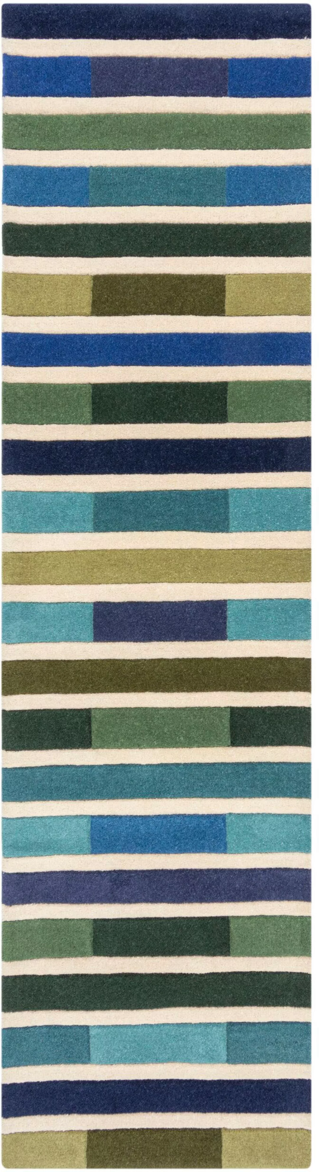 FLAIR RUGS Läufer »Piano«, rechteckig, 10 mm Höhe, gestreift, rechteckig günstig online kaufen