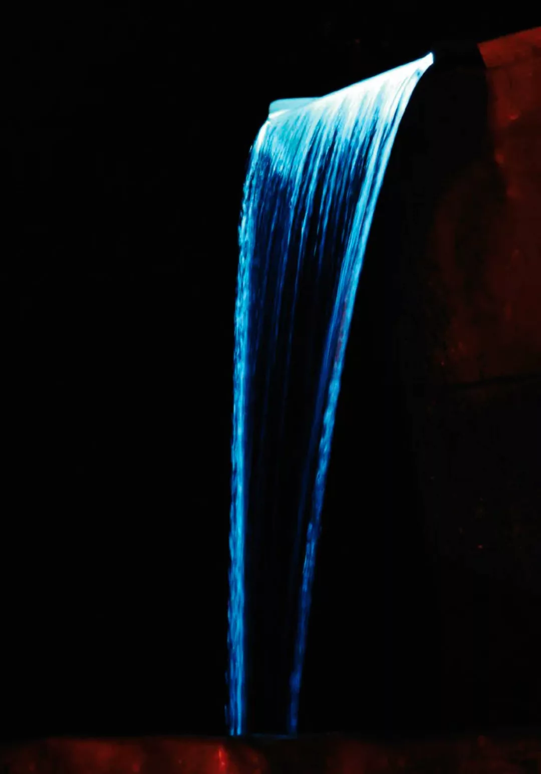 Ubbink Niagara Wasserfall 90 Cm Edelstahl Mit Led Beleuchtung günstig online kaufen