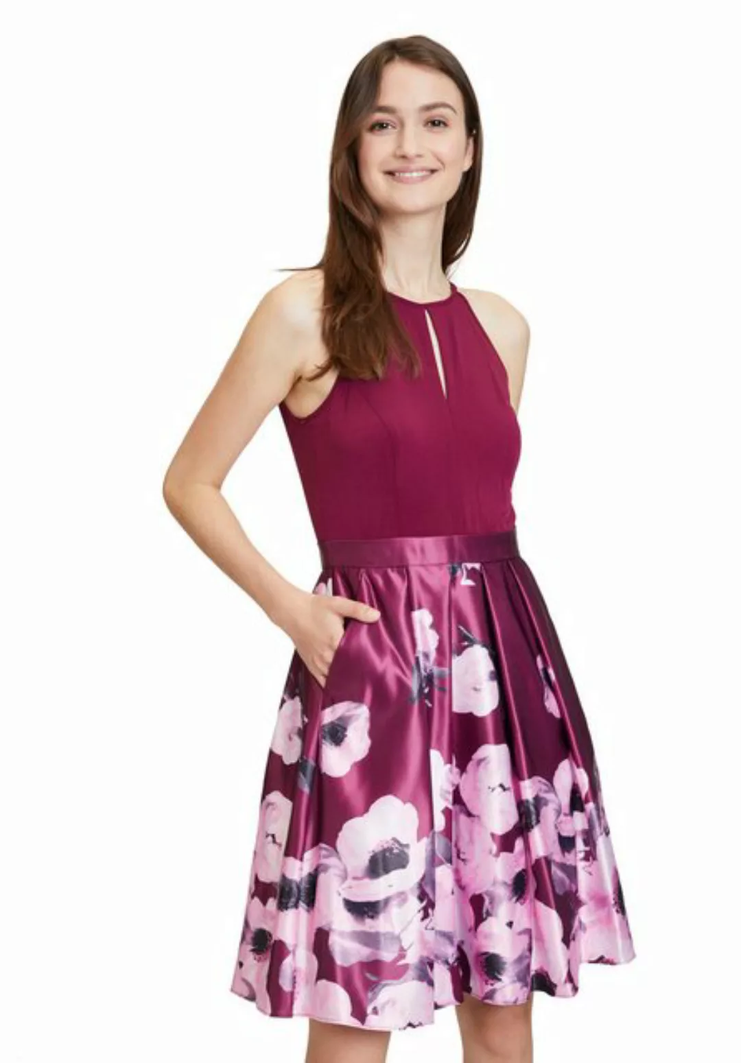 Vera Mont Minikleid mit Blumenprint (1-tlg) günstig online kaufen