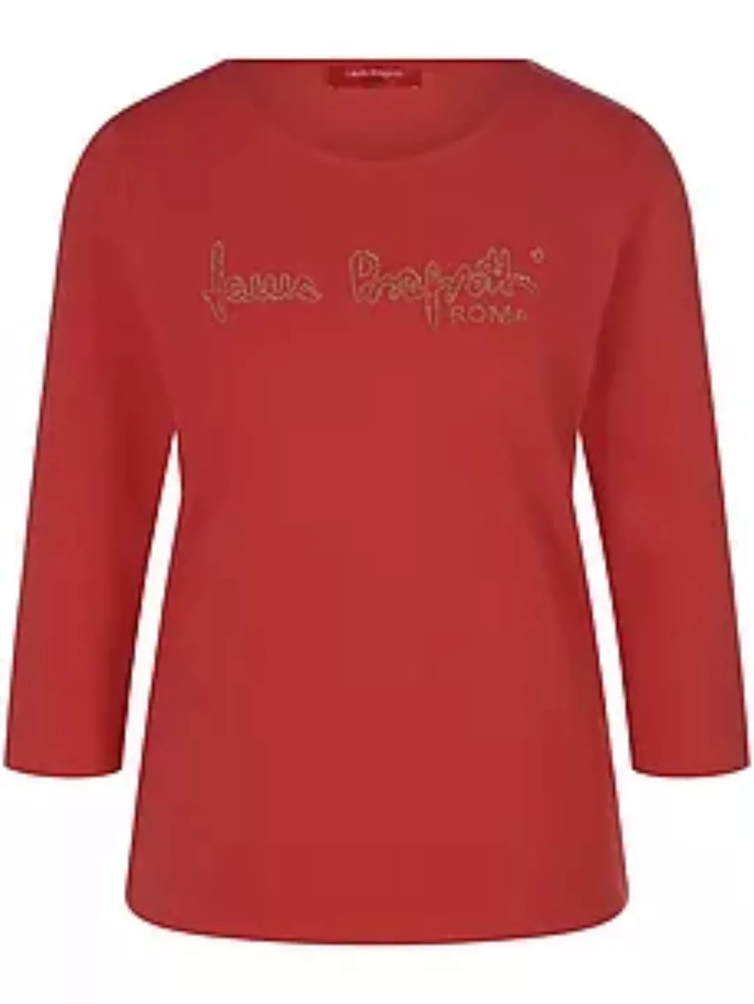 Rundhals-Shirt 3/4-Arm Laura Biagiotti Roma rot günstig online kaufen