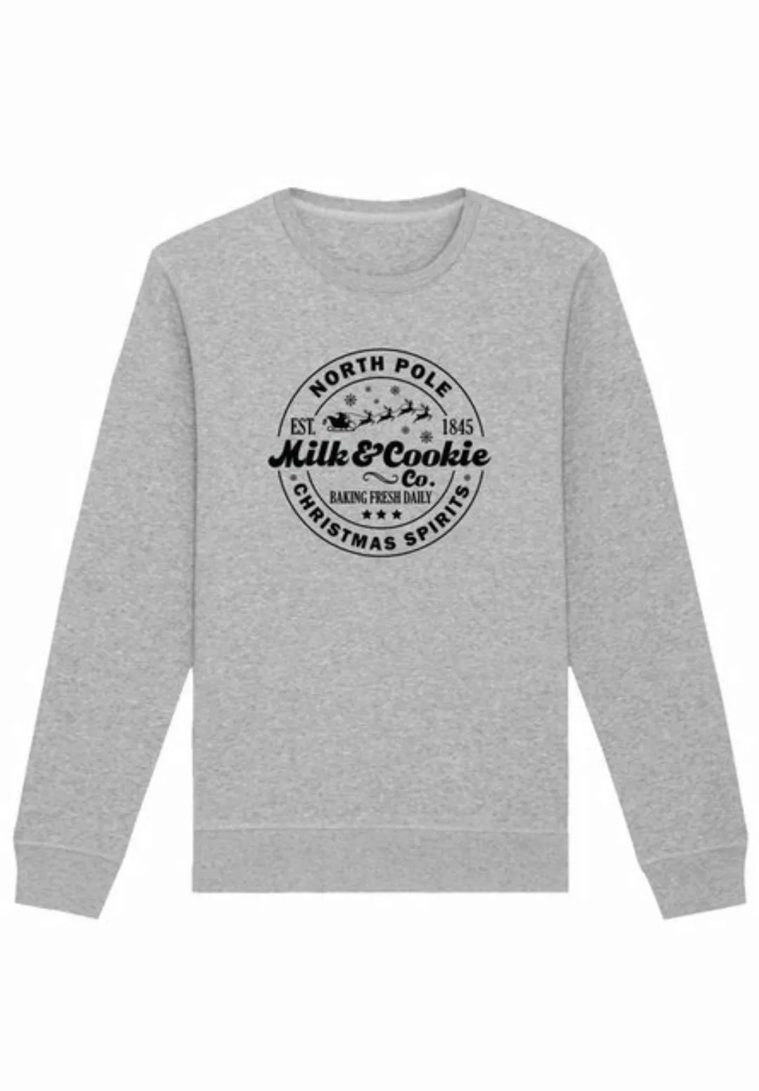 F4NT4STIC Sweatshirt Weihnachten Milk and Cookie Bakery Retro Premium Quali günstig online kaufen