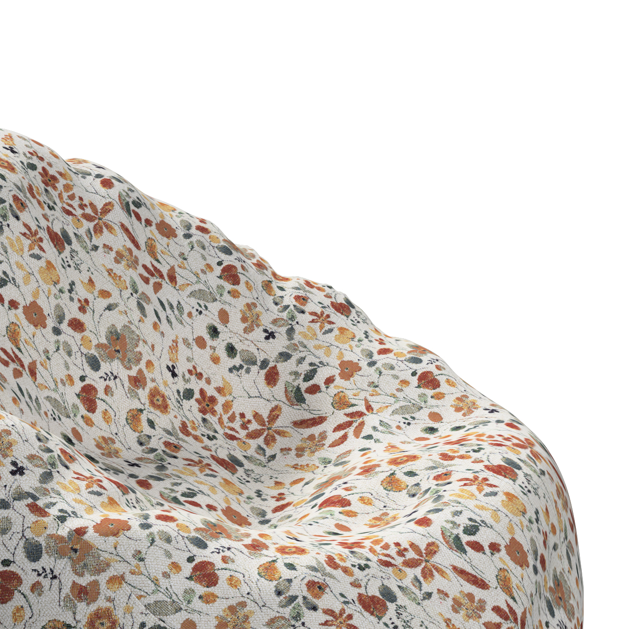 Bezug für Sitzsack, orange-grün, Bezug für Sitzsack Ø60 x 105 cm, Cosy Home günstig online kaufen