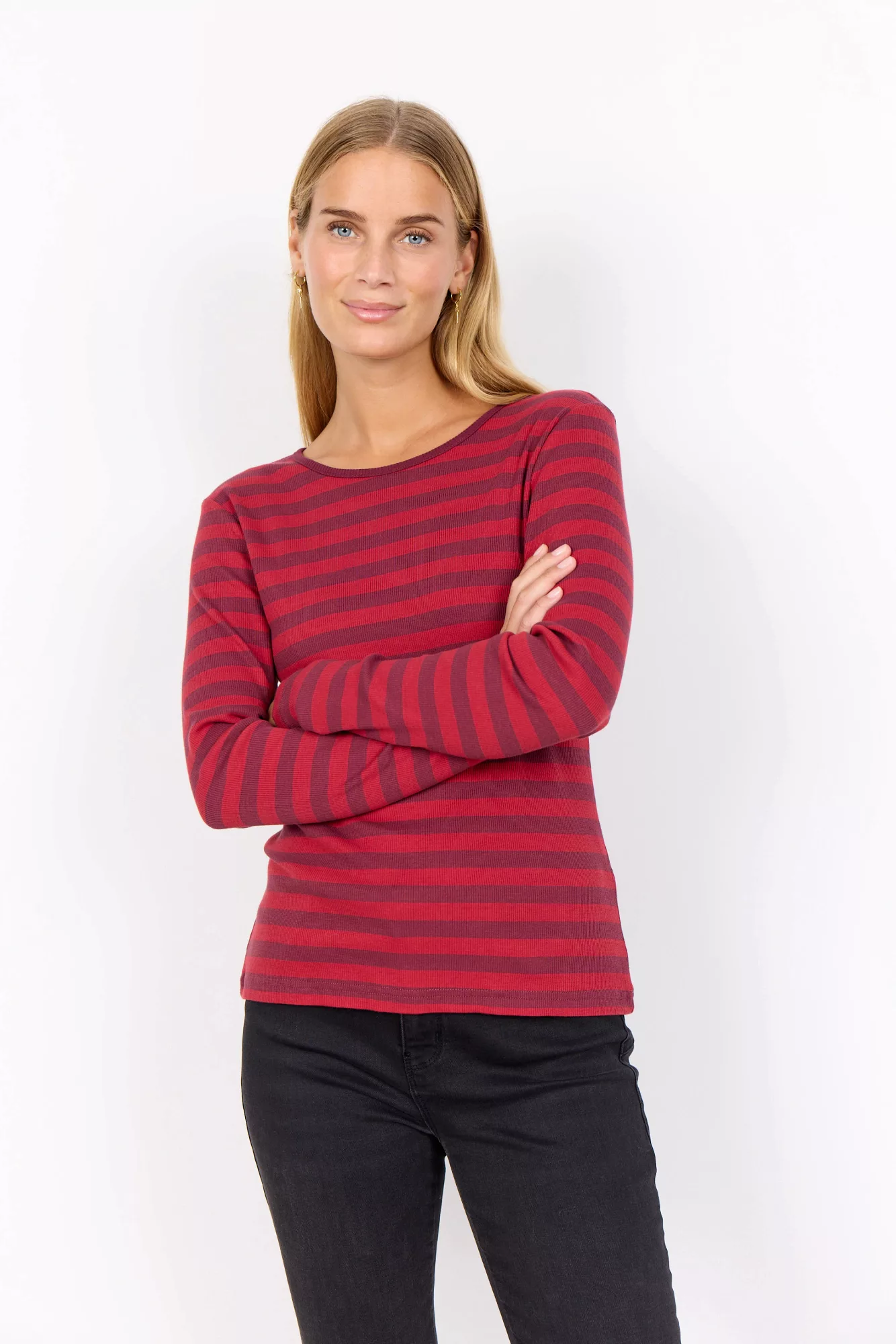 soyaconcept Langarmshirt "SC-IRIDI 1" günstig online kaufen
