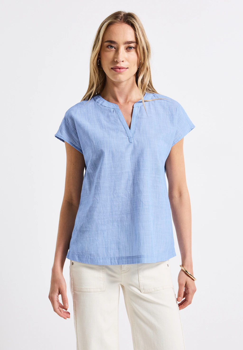 STREET ONE Shirtbluse, aus reiner Baumwolle günstig online kaufen
