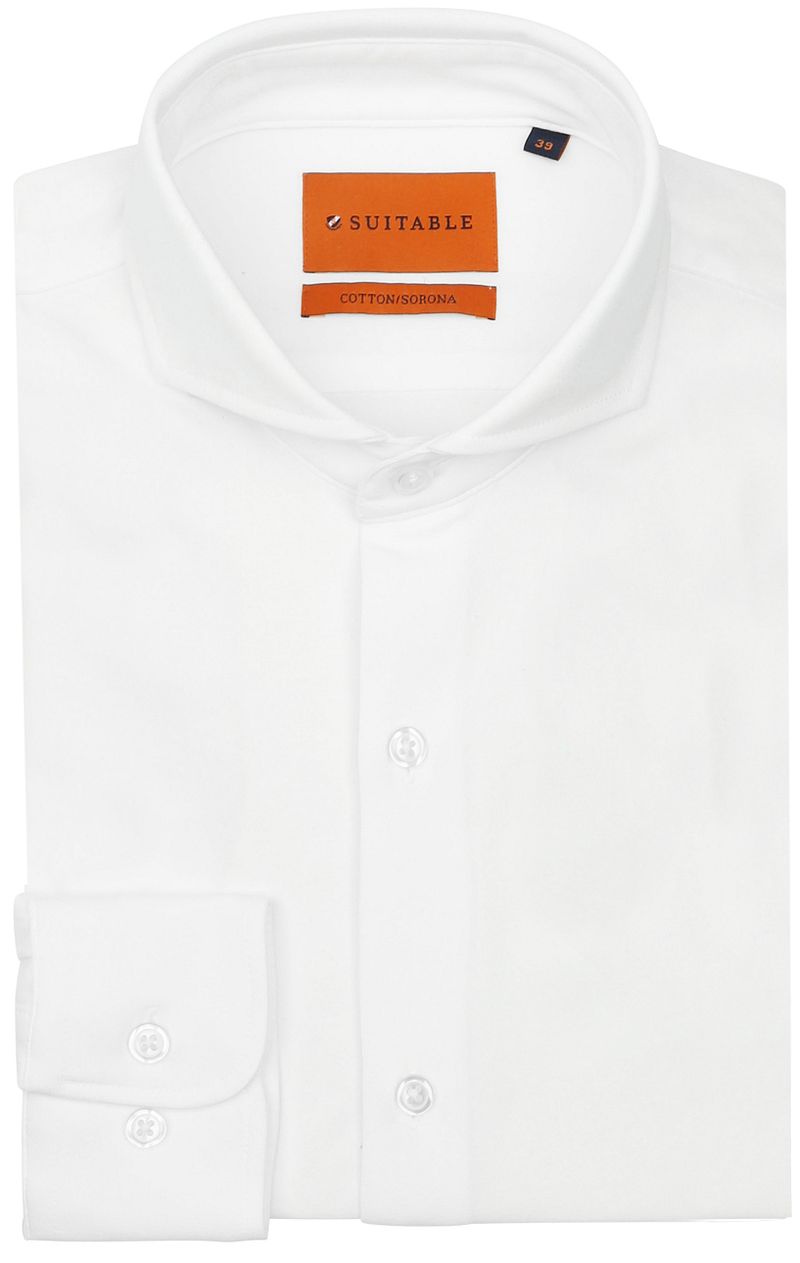 Suitable Sorona Hemd Gebrochenes Weiß - Größe 38 günstig online kaufen