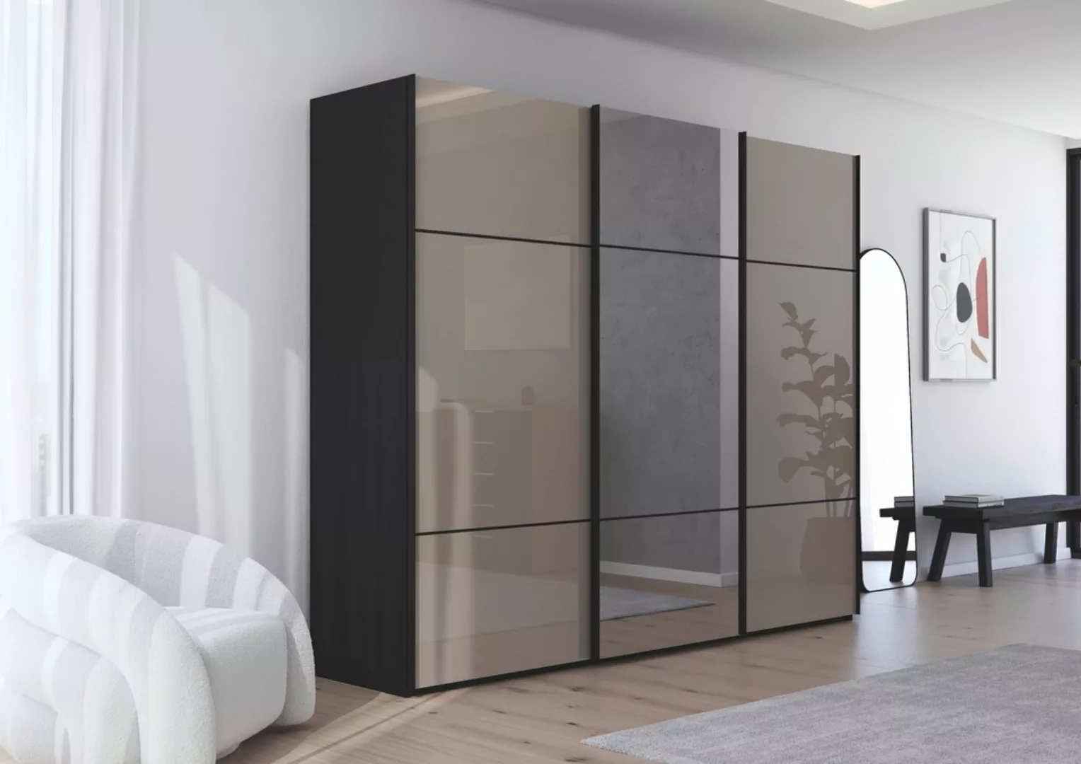 rauch Schwebetürenschrank "Kleiderschrank Schrank Garderobe Schlafzimmersch günstig online kaufen