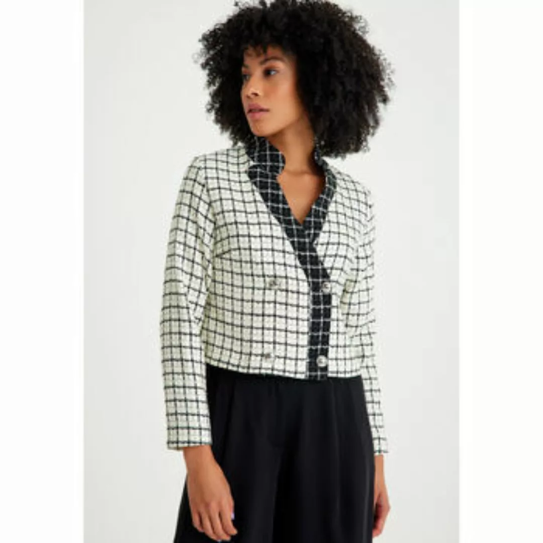 Just Like You  Blazer Plaid Short Blazer günstig online kaufen