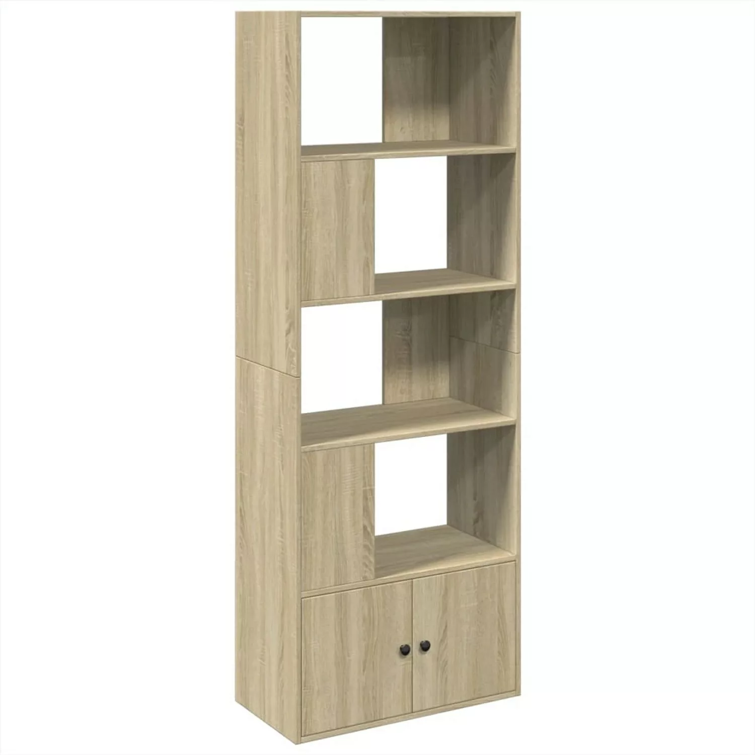 VidaXL Bücherregal Sonoma-Eiche 70x36x189 cm Holzwerkstoff günstig online kaufen