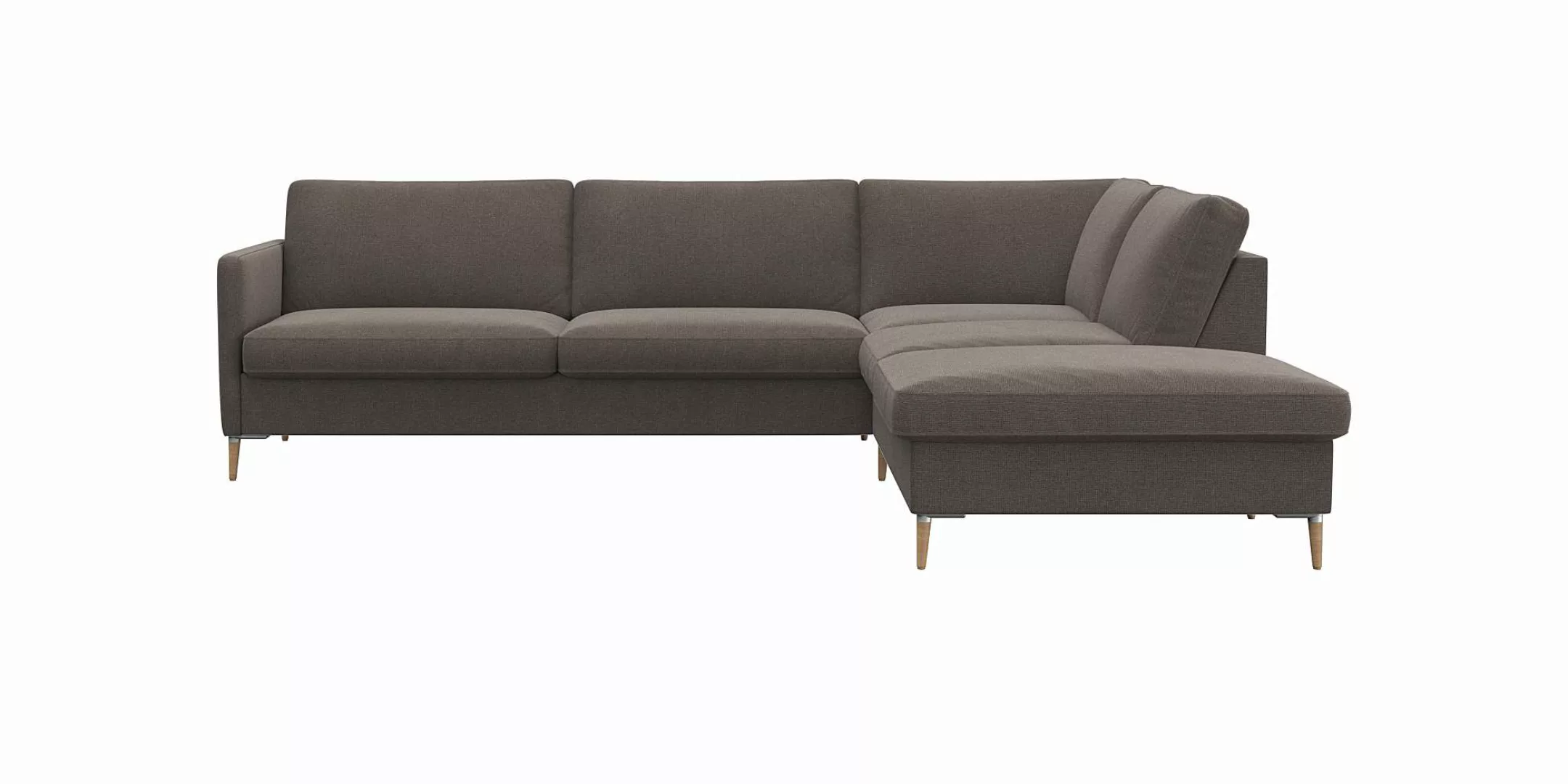 FLEXLUX Ecksofa "Fiore, super Sitzkomfort durch Kaltschaum im Sitz, L-Form" günstig online kaufen