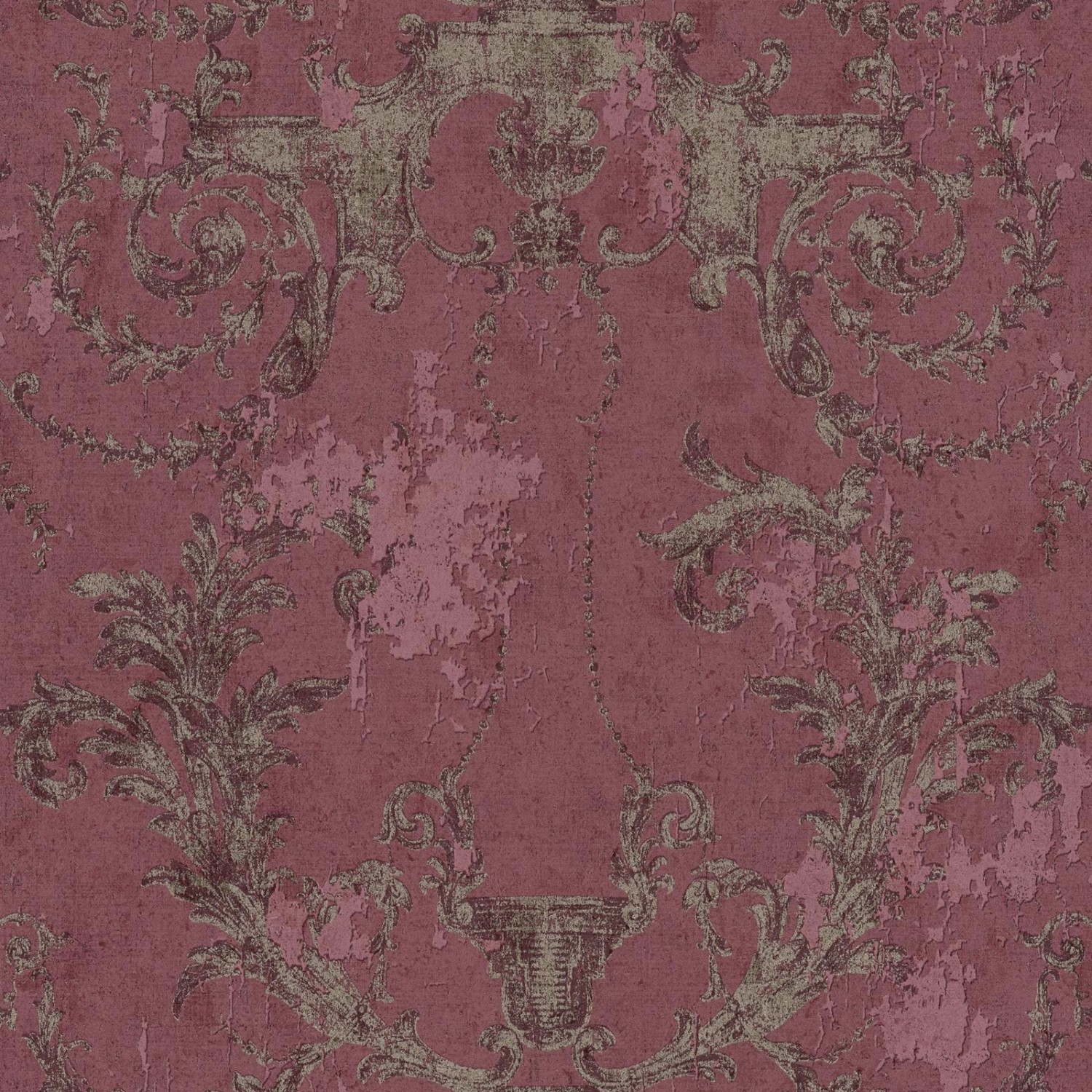 Bricoflor Hellgraue Tapete Im Barock Stil Shabby Chic Vliestapete Mit Ornam günstig online kaufen