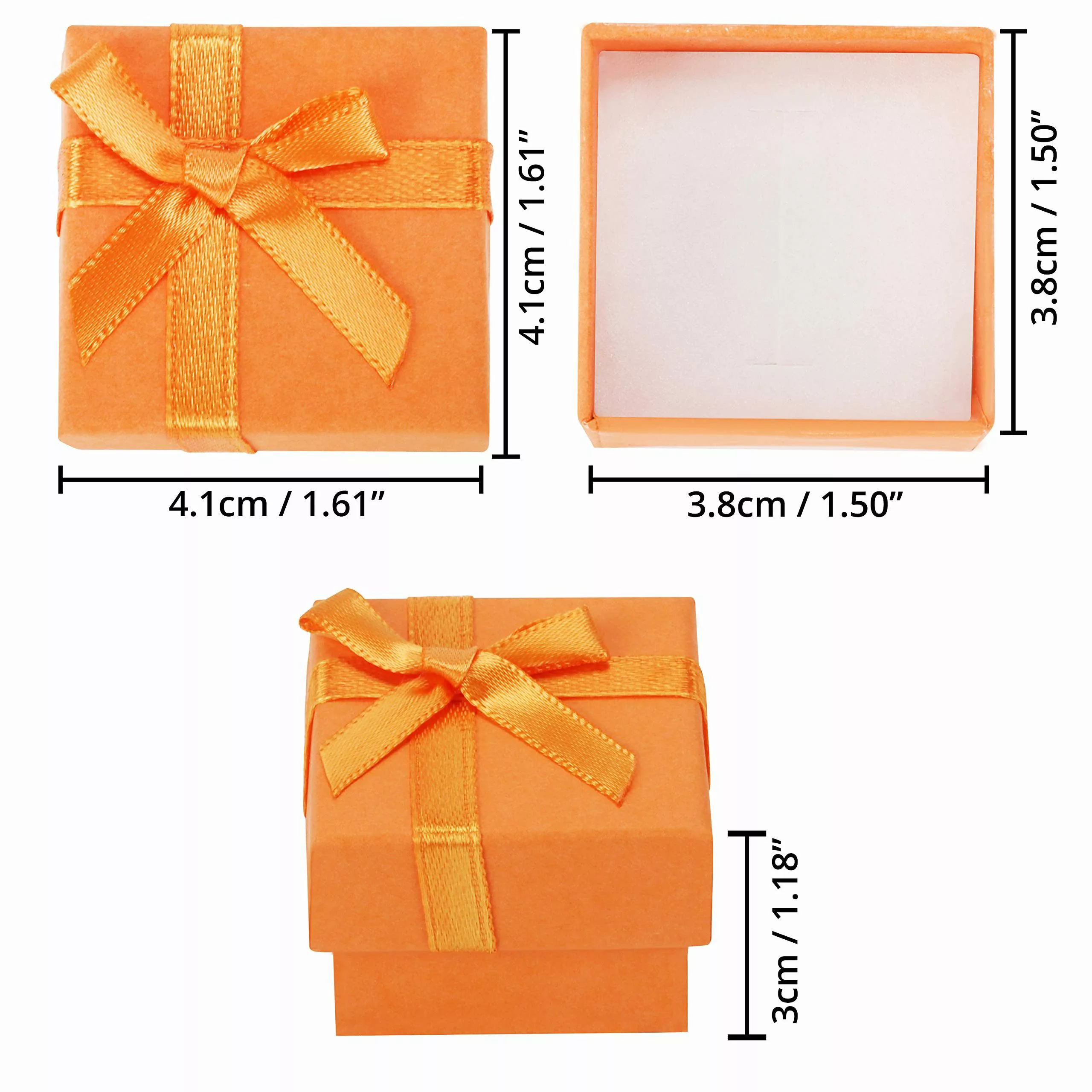 Kurtzy Geschenkbox Schmuckkästchen - 24 Stück, günstig online kaufen