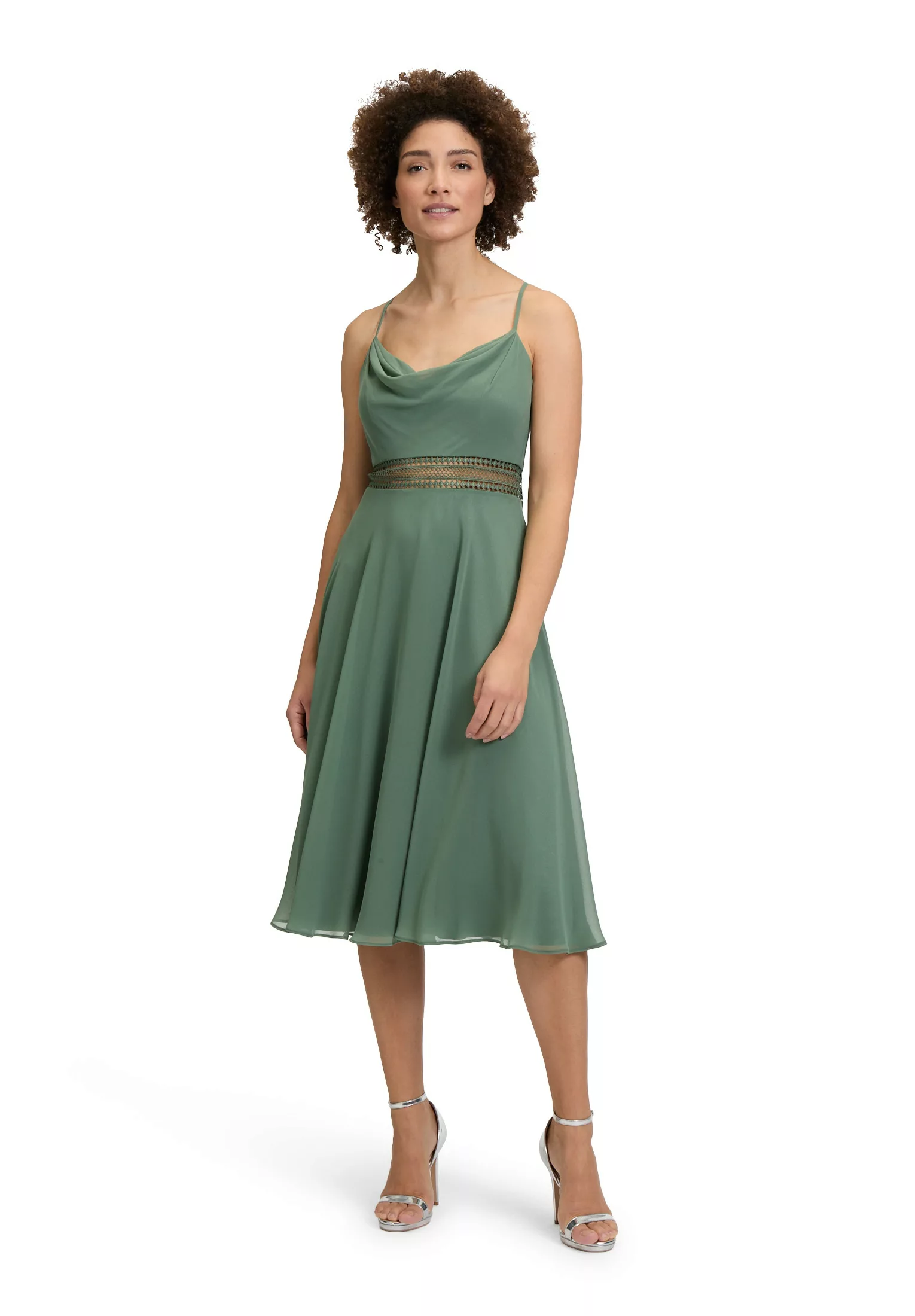 Vera Mont Cocktailkleid "Vera Mont Cocktailkleid mit Wasserfallausschnitt", günstig online kaufen