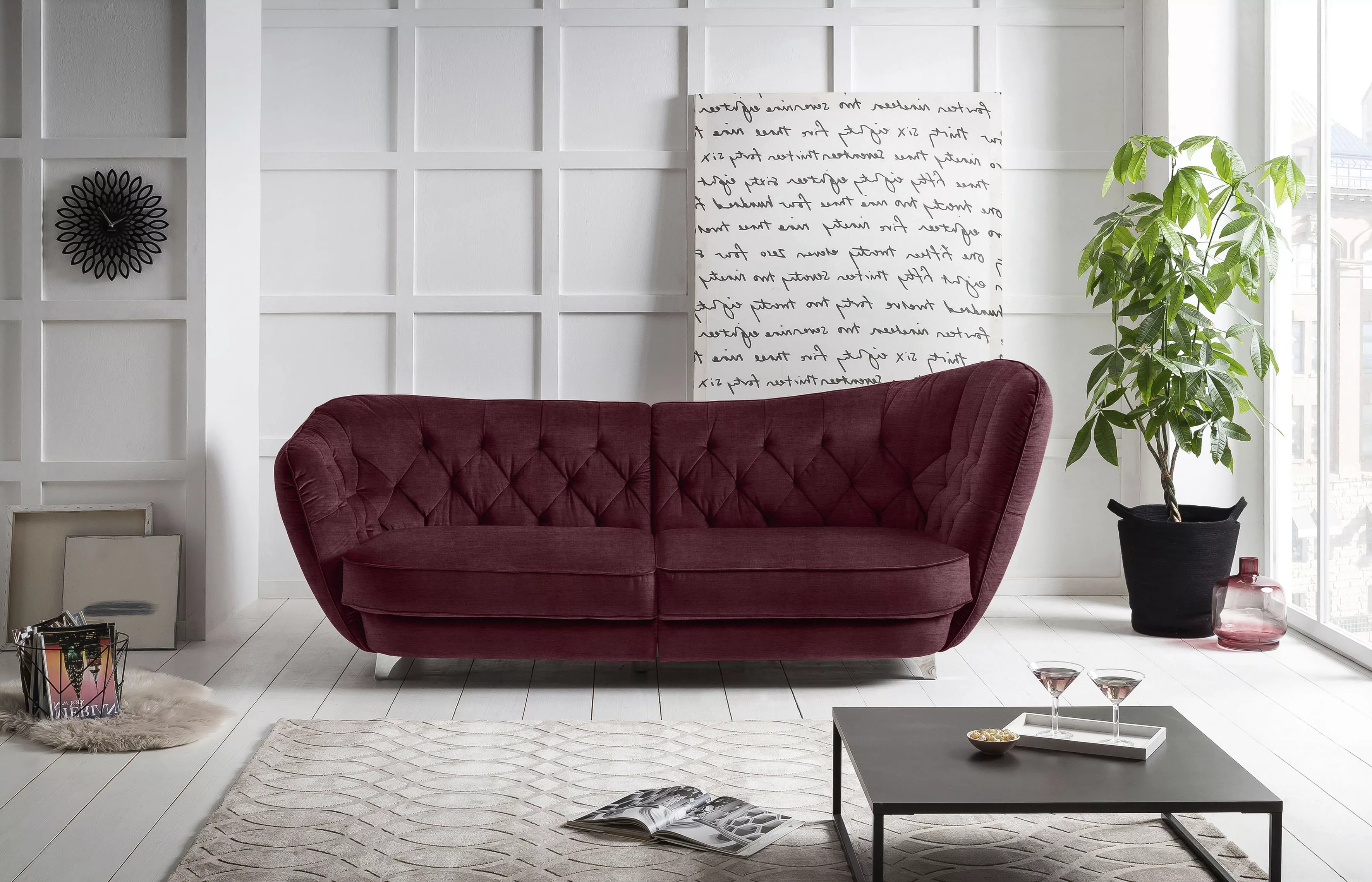 Leonique Big-Sofa »Retro« günstig online kaufen