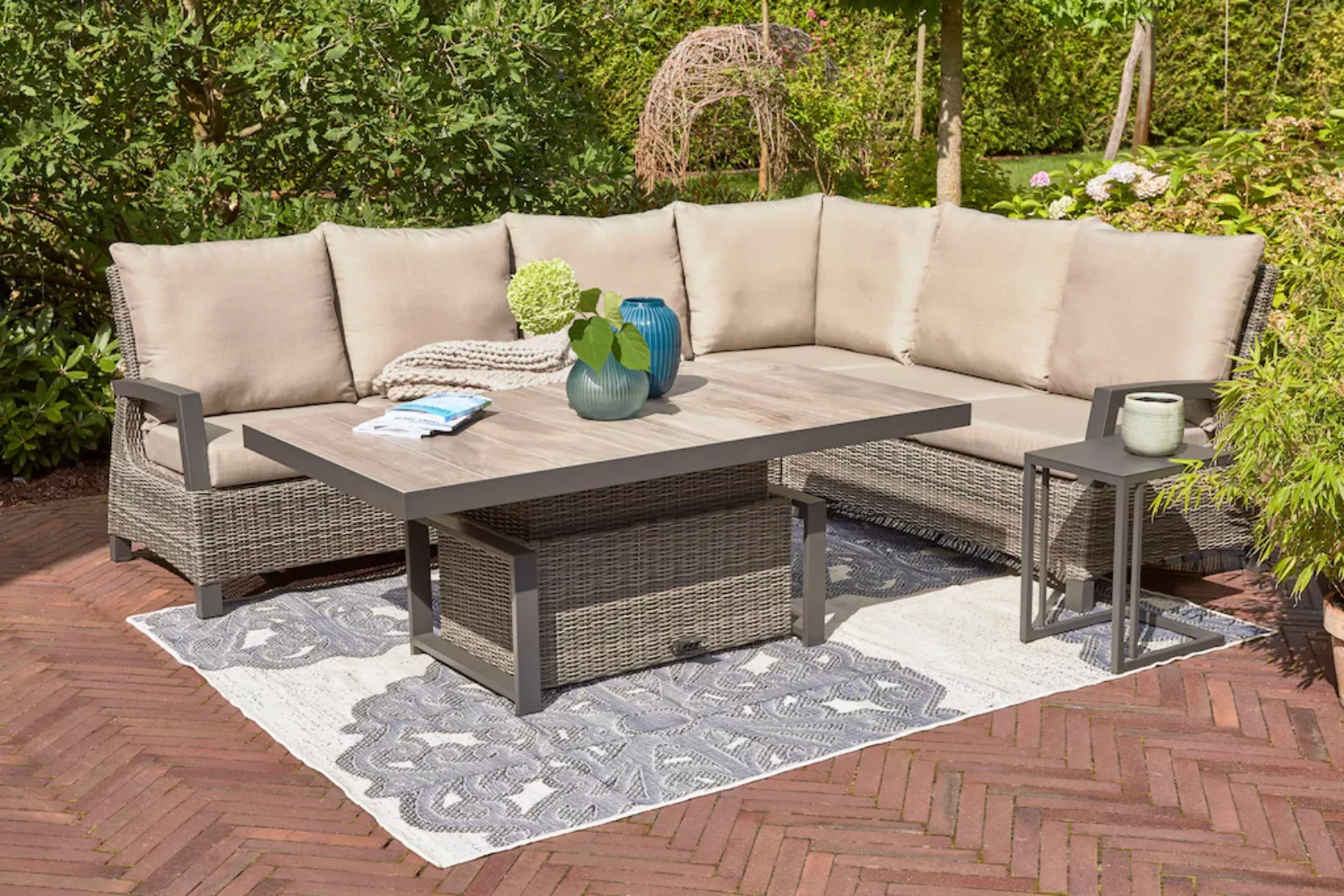 Siena Garden Gartenlounge-Set "Corido", (5 tlg.) günstig online kaufen