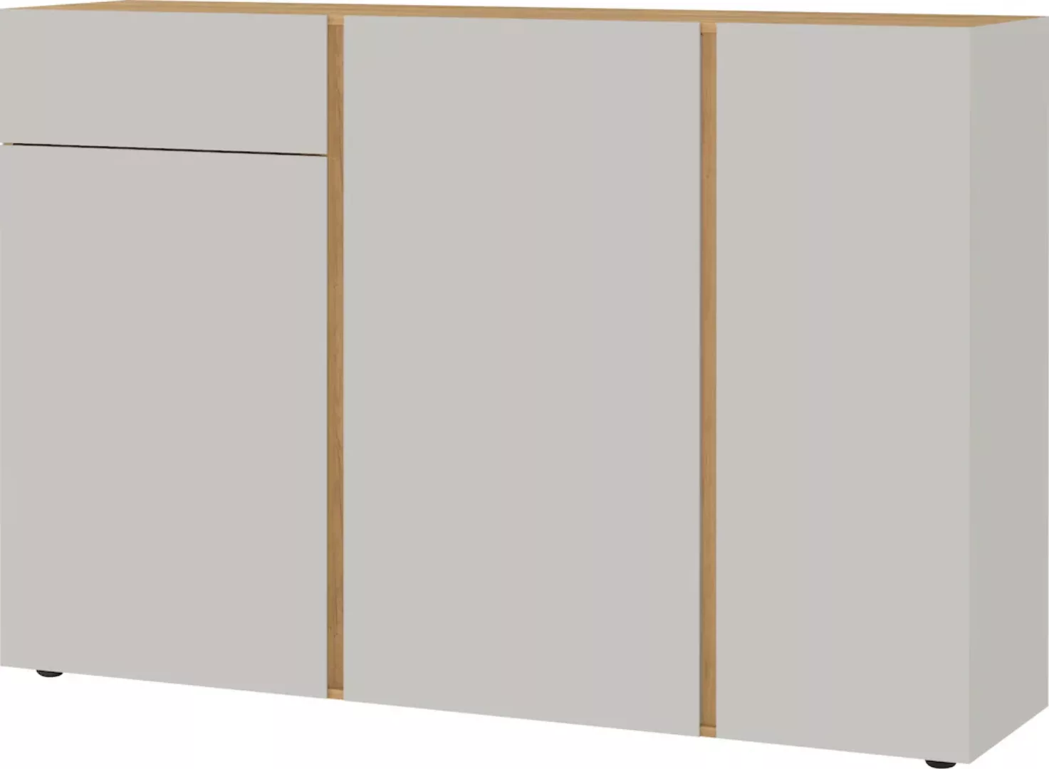 GERMANIA Sideboard "Mesa", Breite 152 cm mit Glasfronten günstig online kaufen