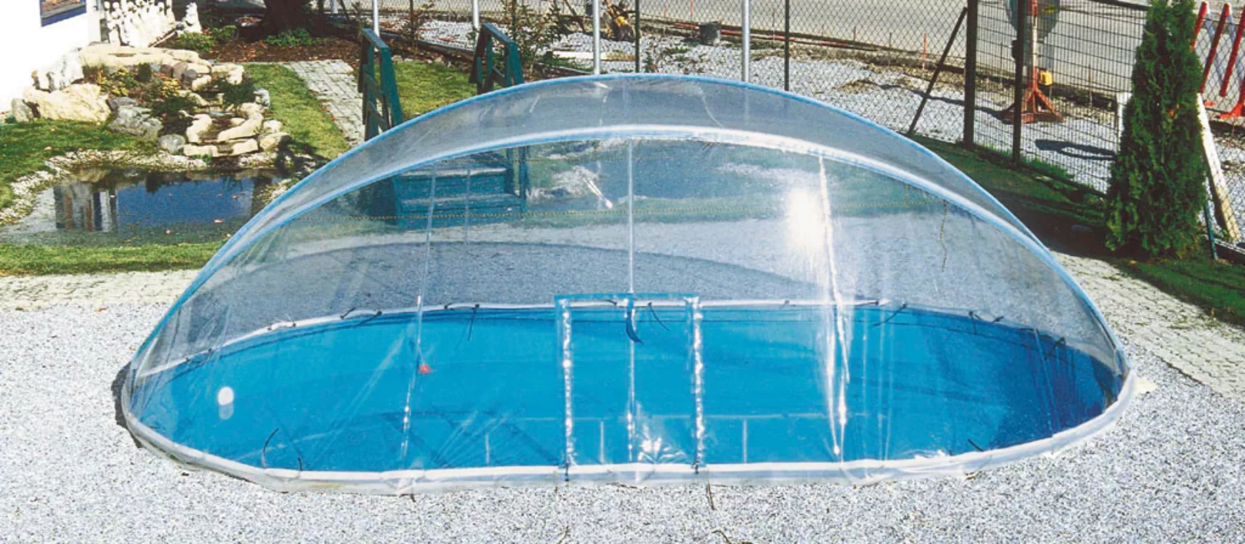 KWAD Schwimmbecken "Timber Cabrio Dom", (Set, 5 tlg.), 5-tlg., BxLxH: 370x6 günstig online kaufen